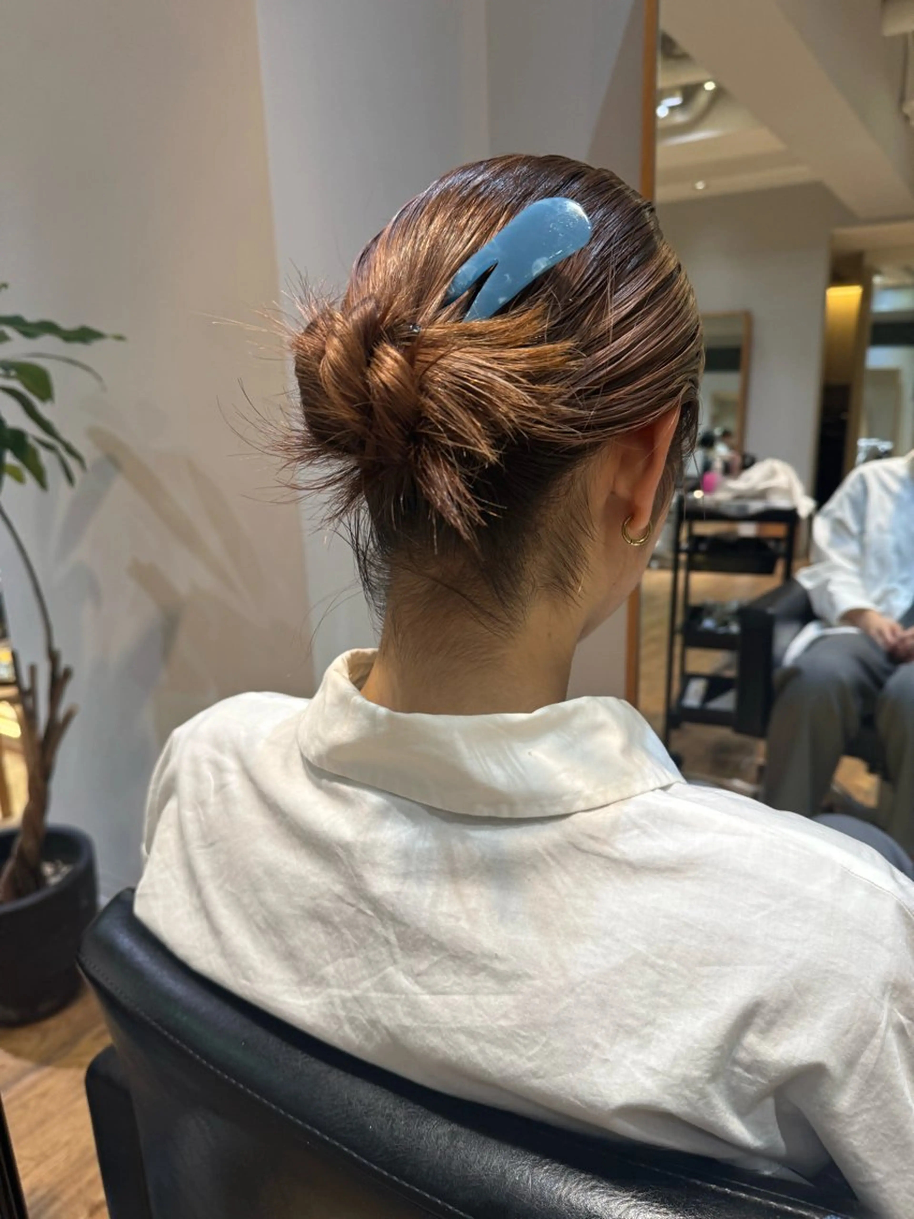 ミディアム ヘアアレンジ 🎗️【ヘアセット 美眉】吉川玲🎗️のヘアスタイル