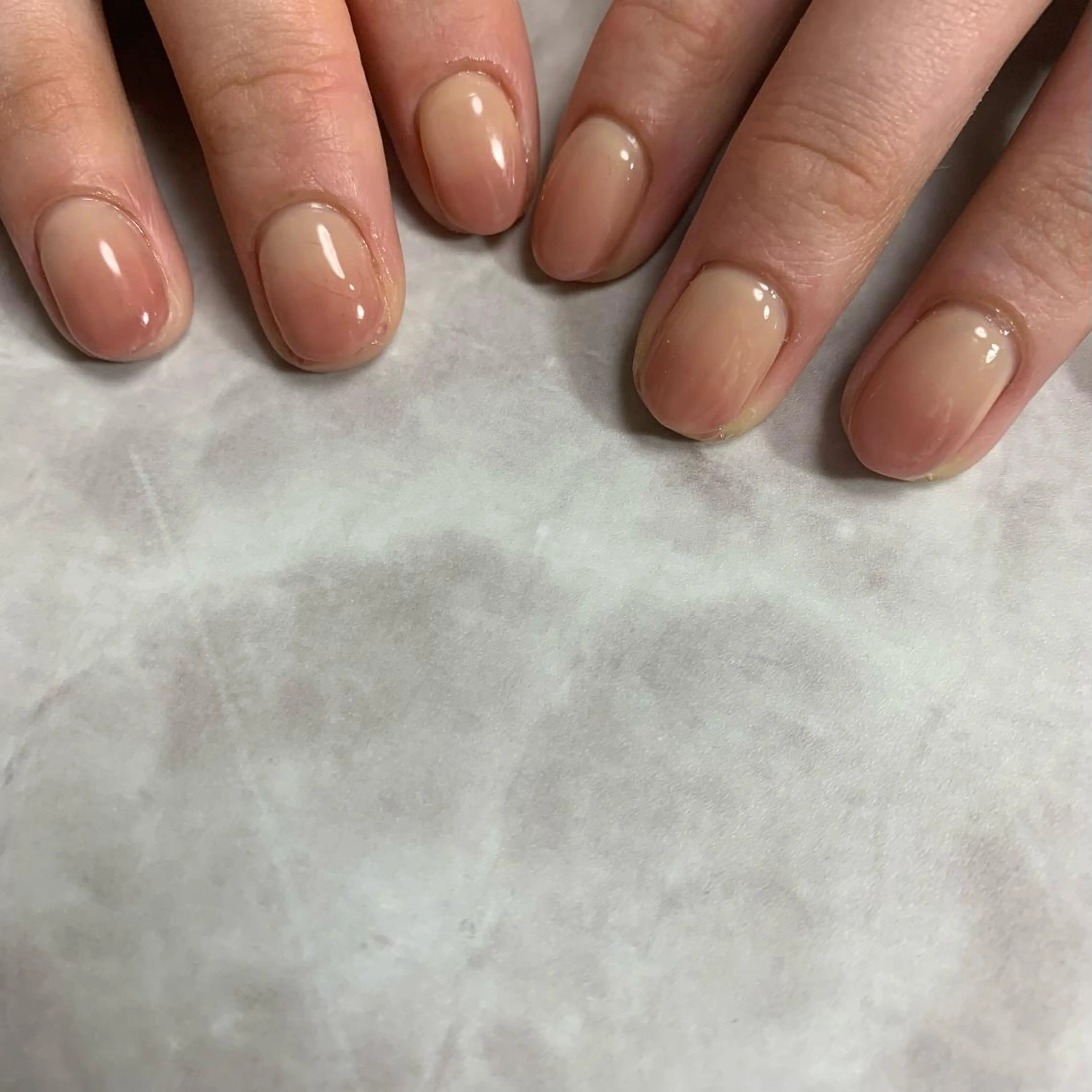 ネイル グラデーション ピンク salon Hush Hushのネイルデザイン