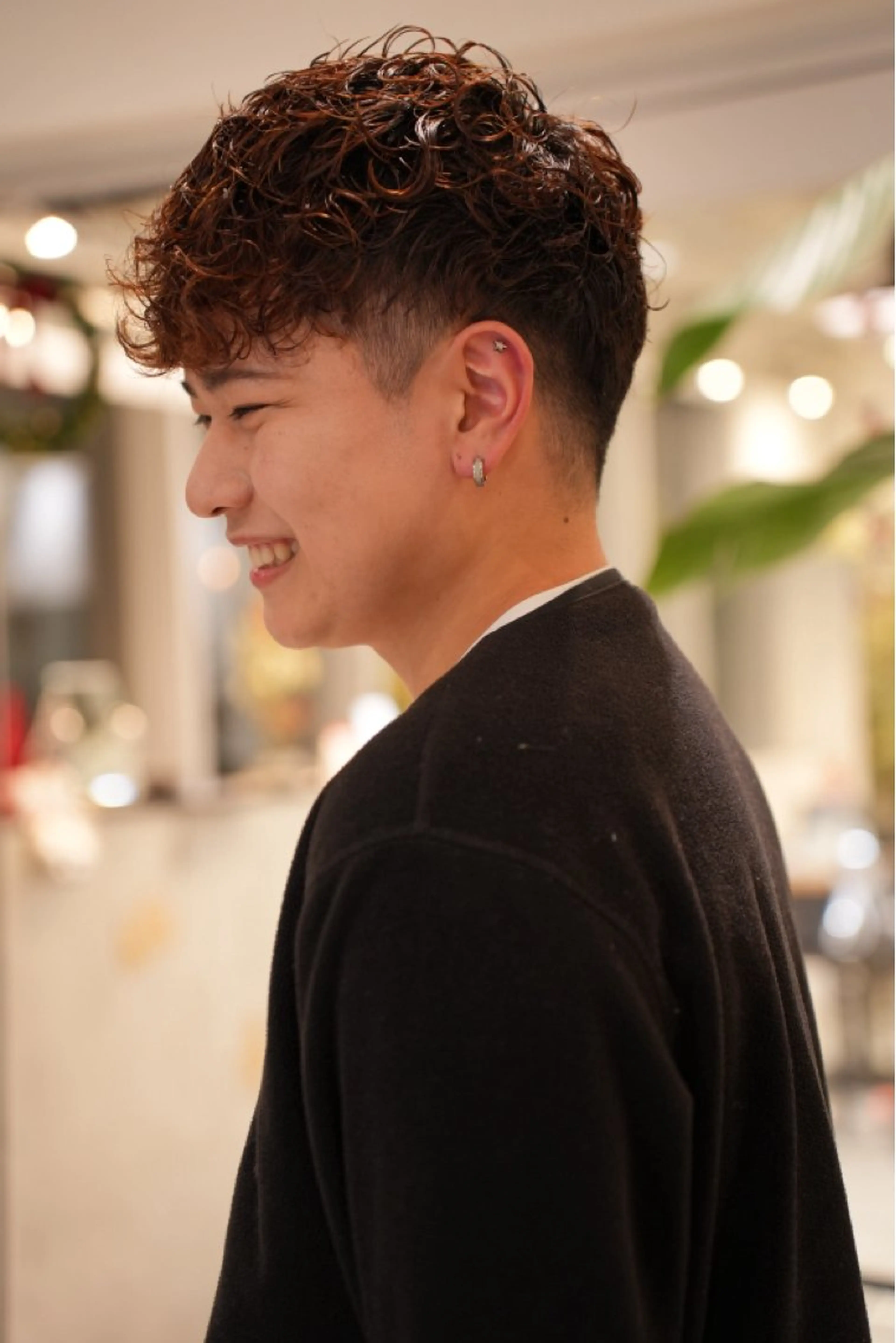 ショート メンズ メンズパーマ パーマ 【スタイリスト】千葉 悠‪✂︎‬のヘアスタイル