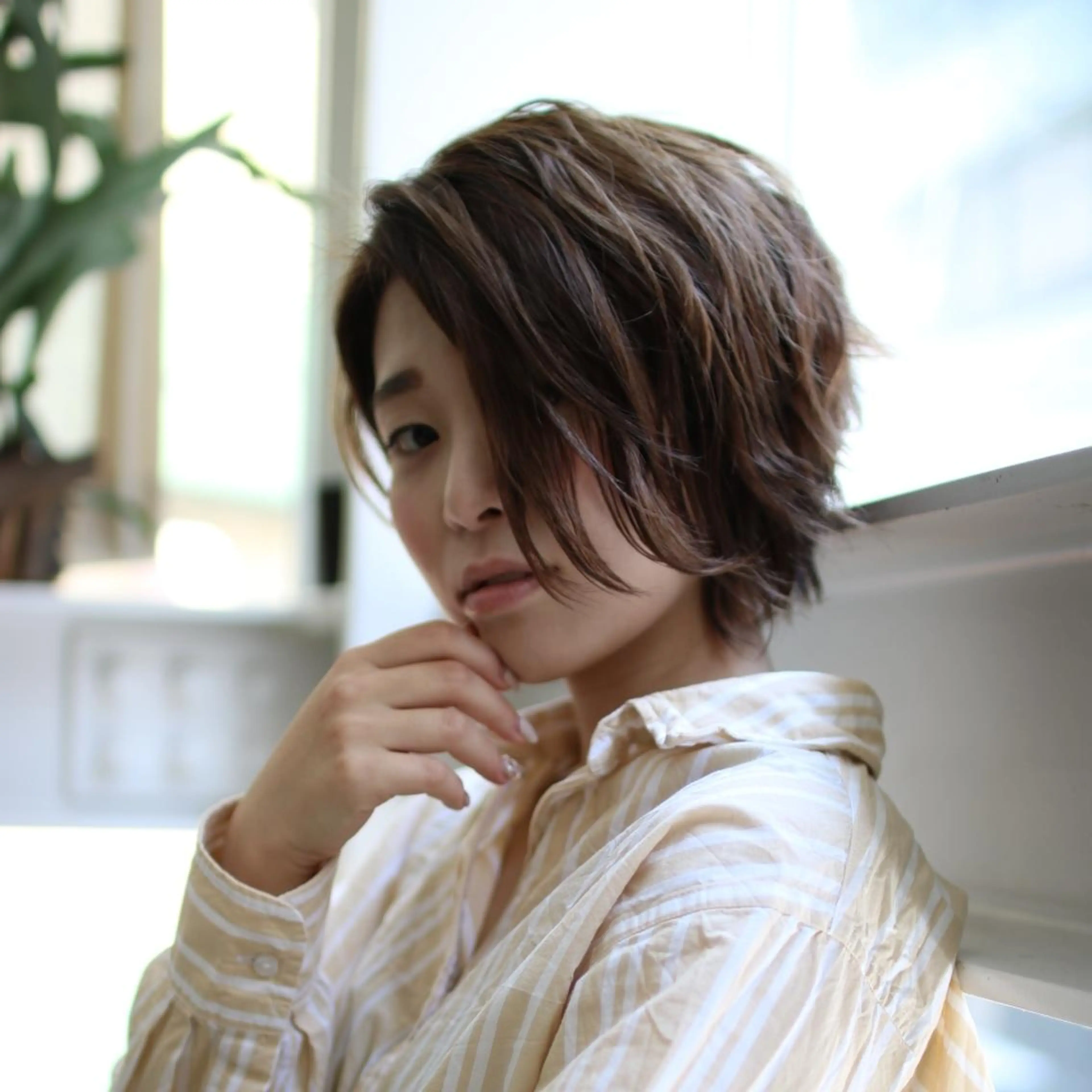 ショート Roji 米田 真一のヘアスタイル