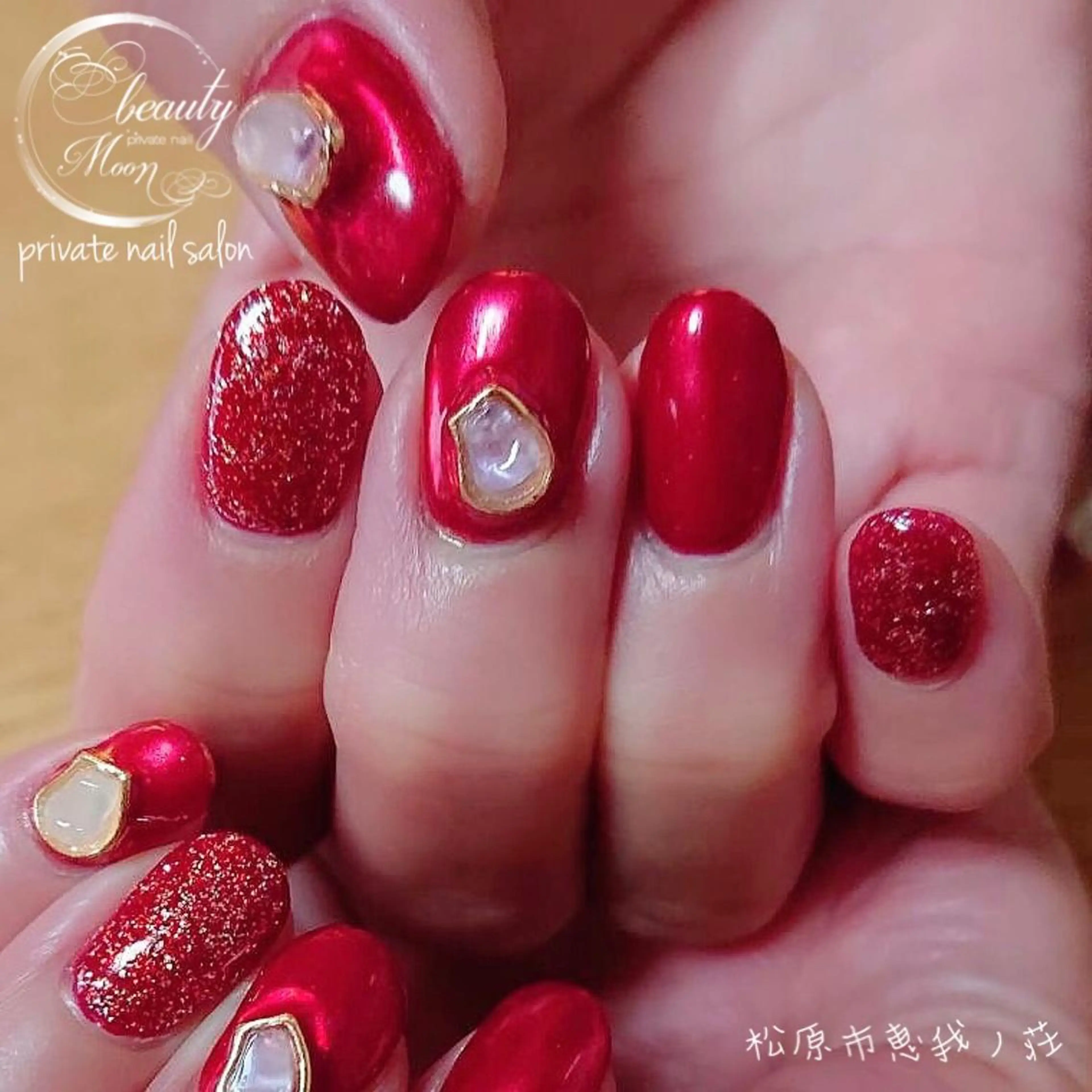 ネイル フットネイル beauty ☪︎moonのネイルデザイン