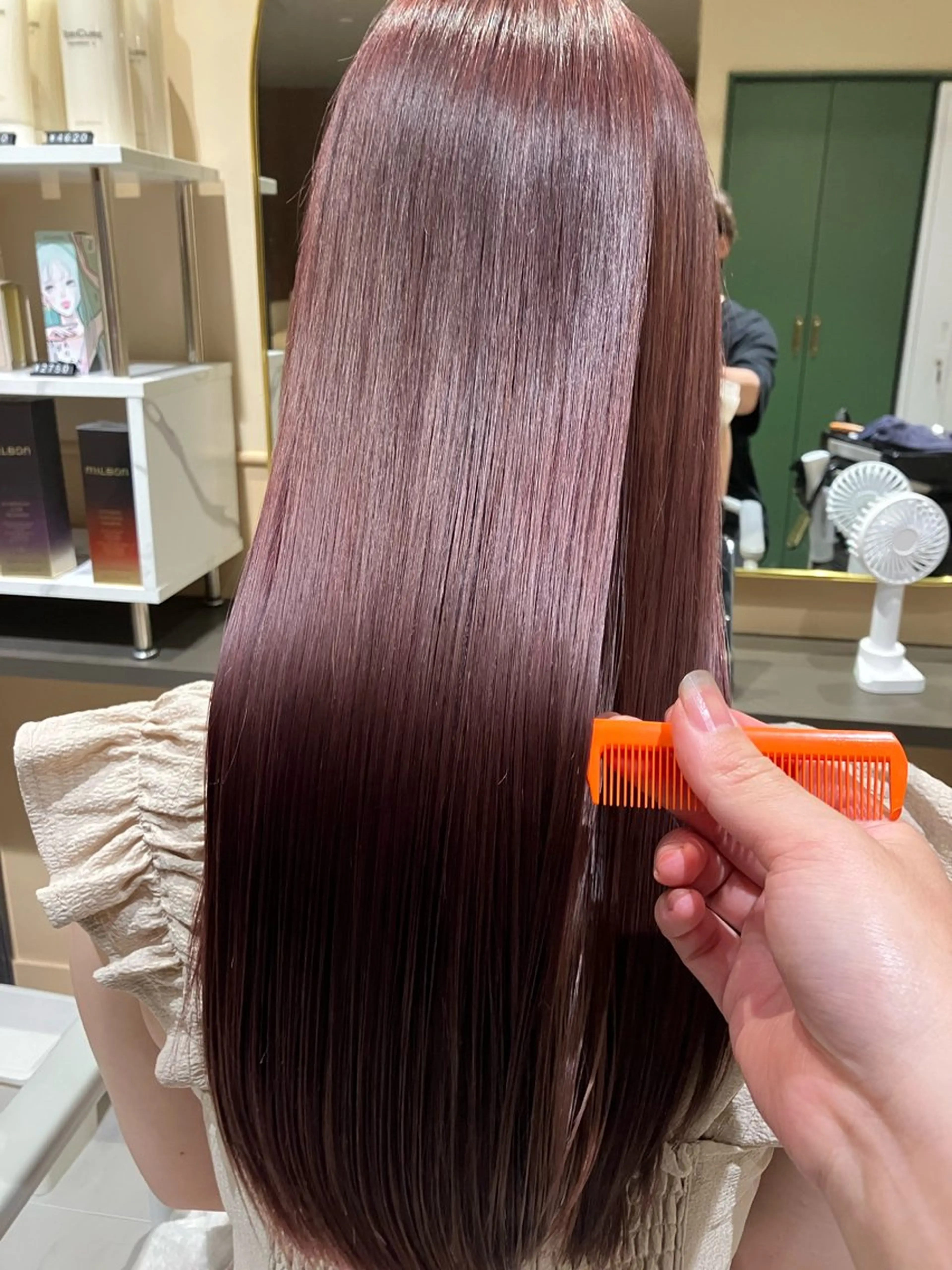 ロング 本田 大和のヘアスタイル