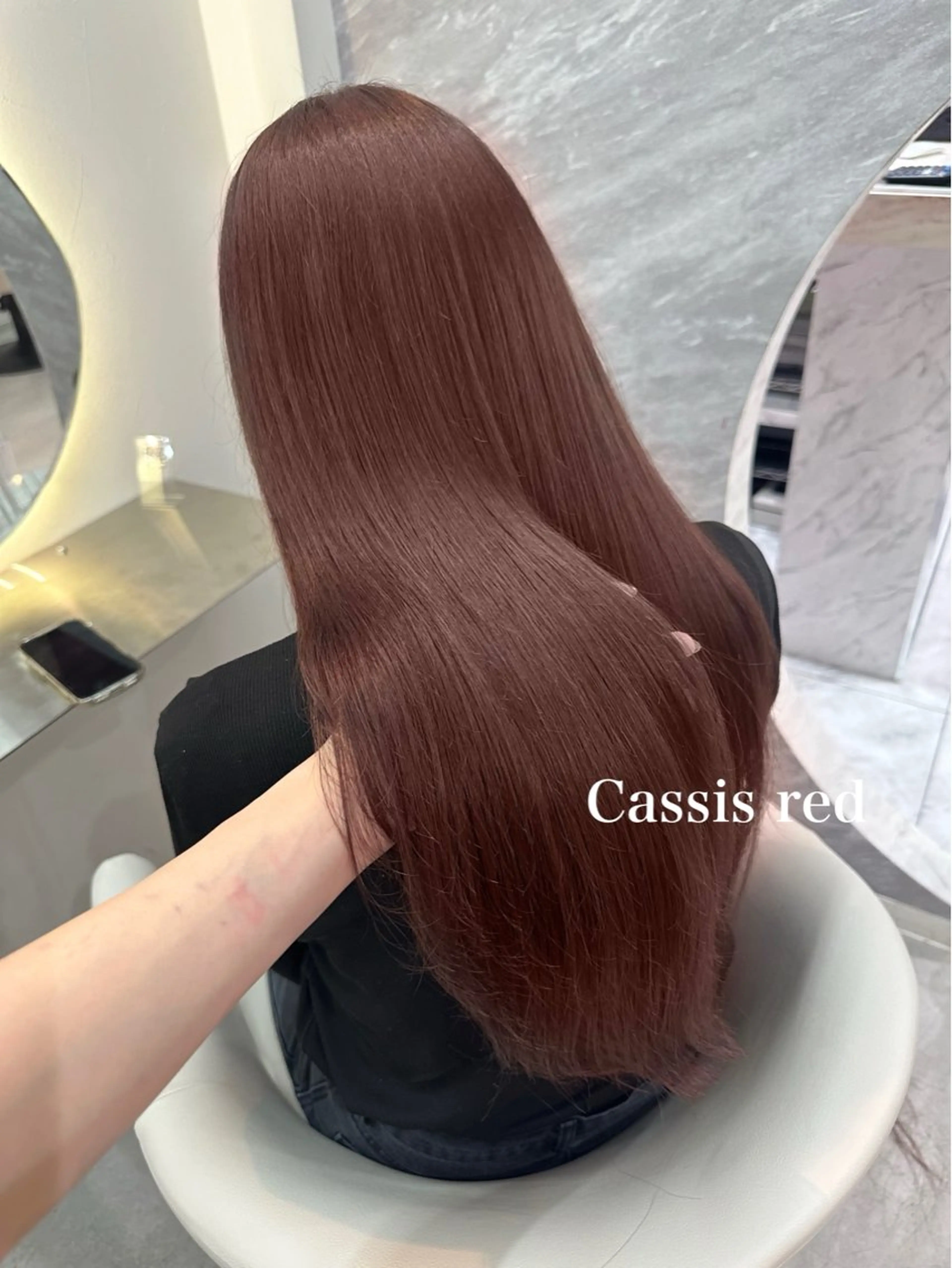 ロング カラー Rio🎀ブリーチ なし透明感♡のヘアスタイル