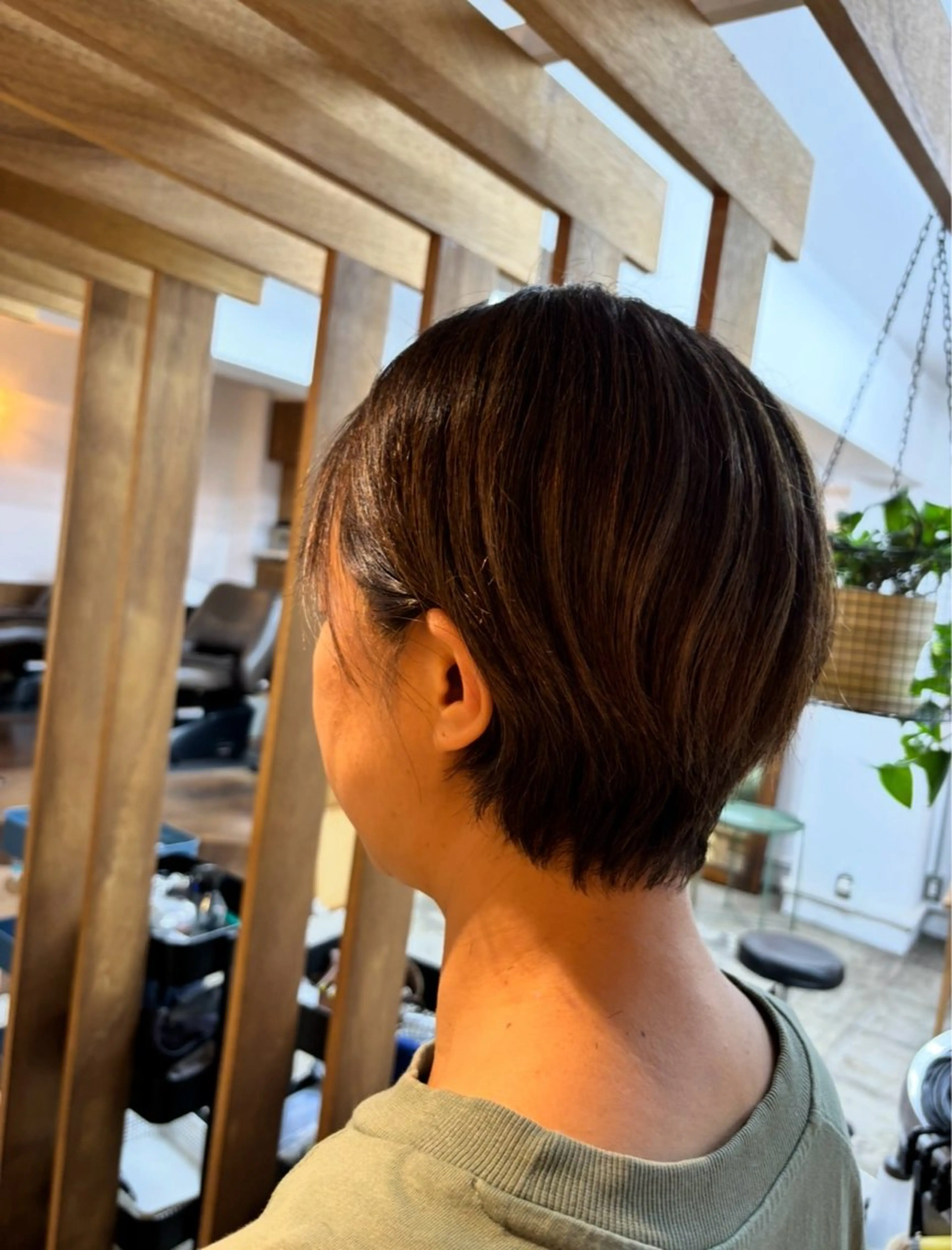 ショート ショートヘア 中村 芽衣那のヘアスタイル