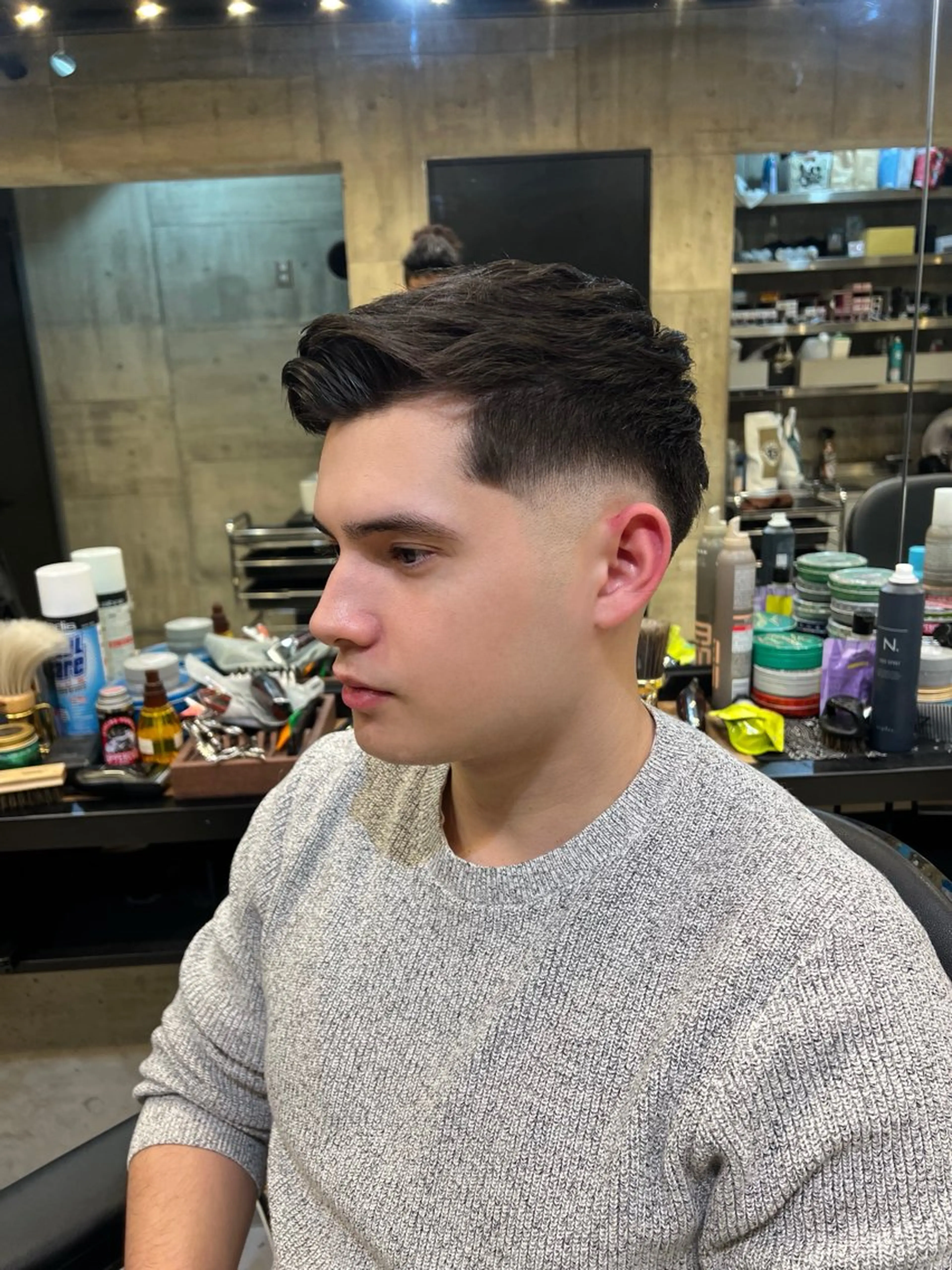 ショート メンズ カット BINGO HAIR WORKS 【ビンゴヘアワークス】所属・🎱メンズフェード 特化HYOGA🎱のヘアスタイル