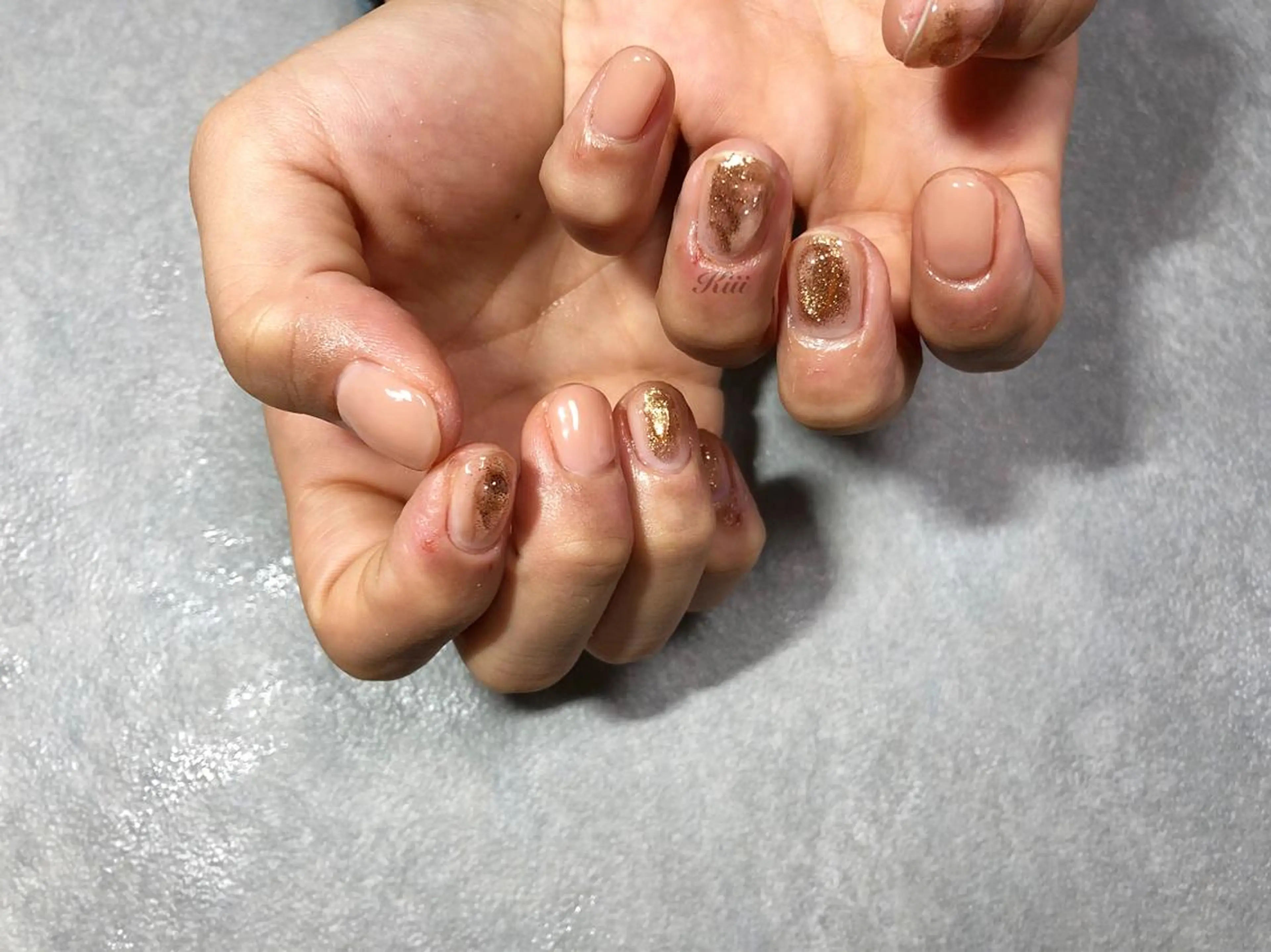 ネイル ハンドネイル フットネイル kiii.__ ✴︎*のネイルデザイン