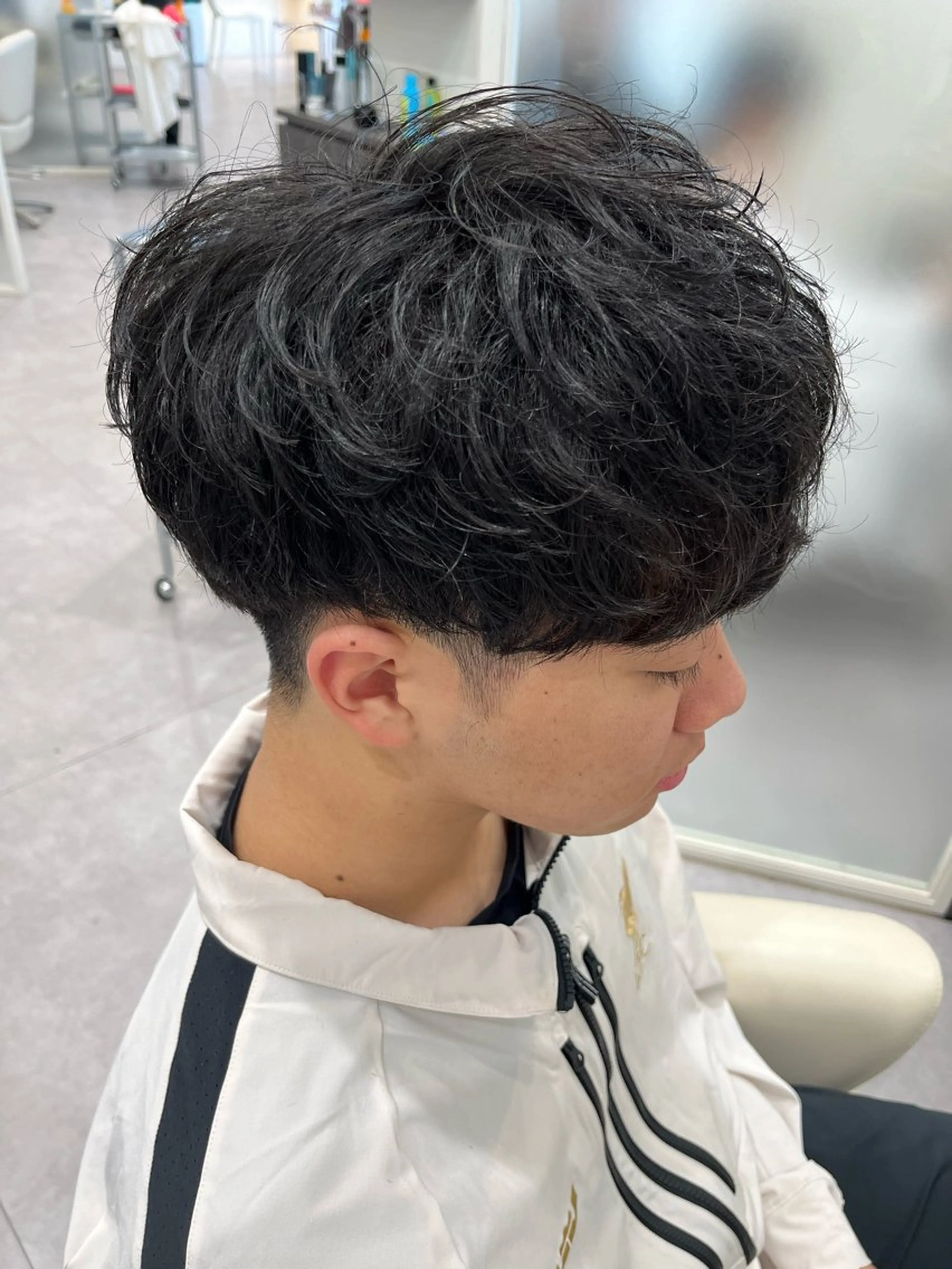ショート メンズ くせ毛 🌀rooomen 各務原/龍之介のヘアスタイル