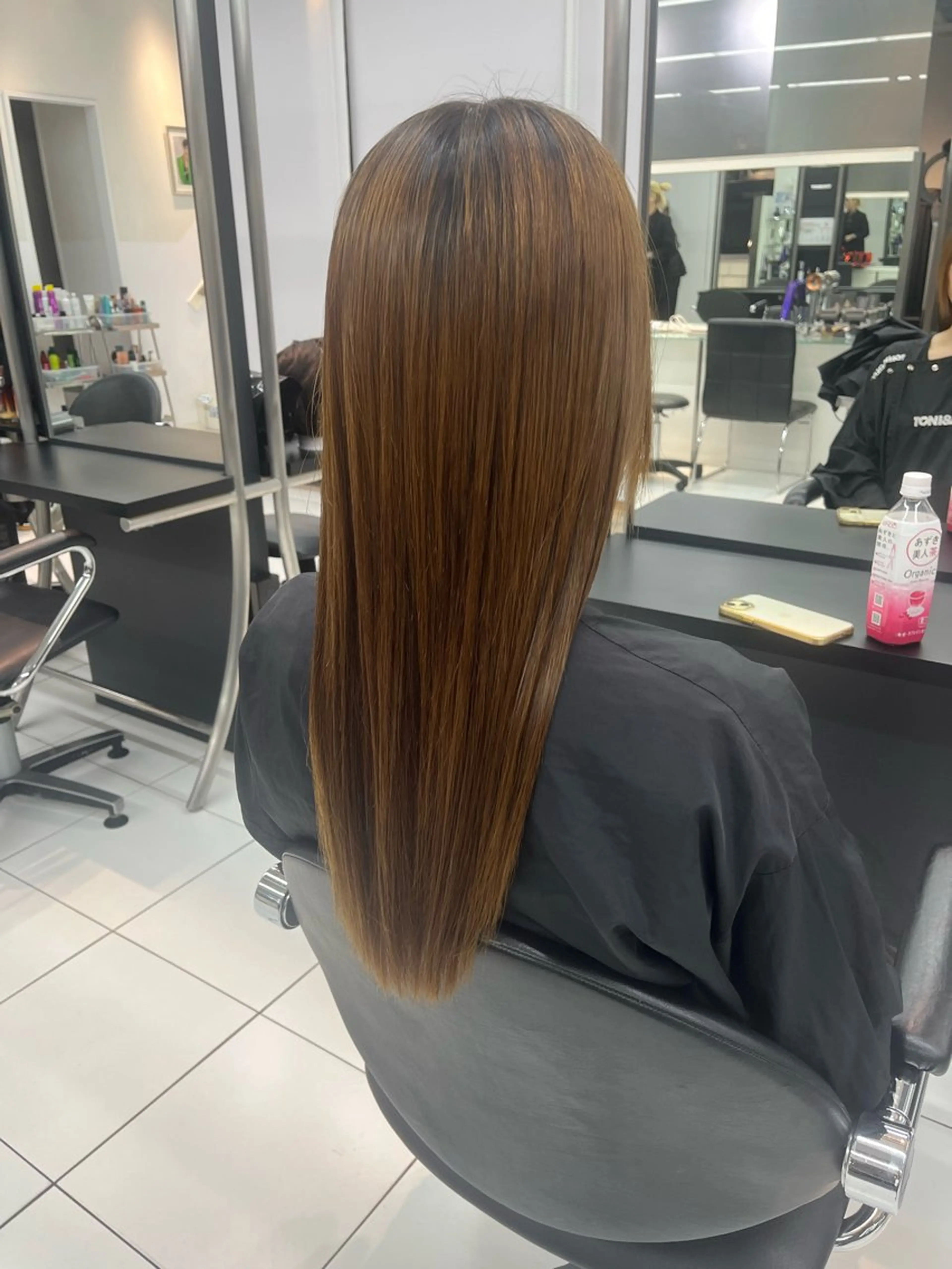 ロング パーマ ロング ストレートパーマ 石毛 大翔のヘアスタイル