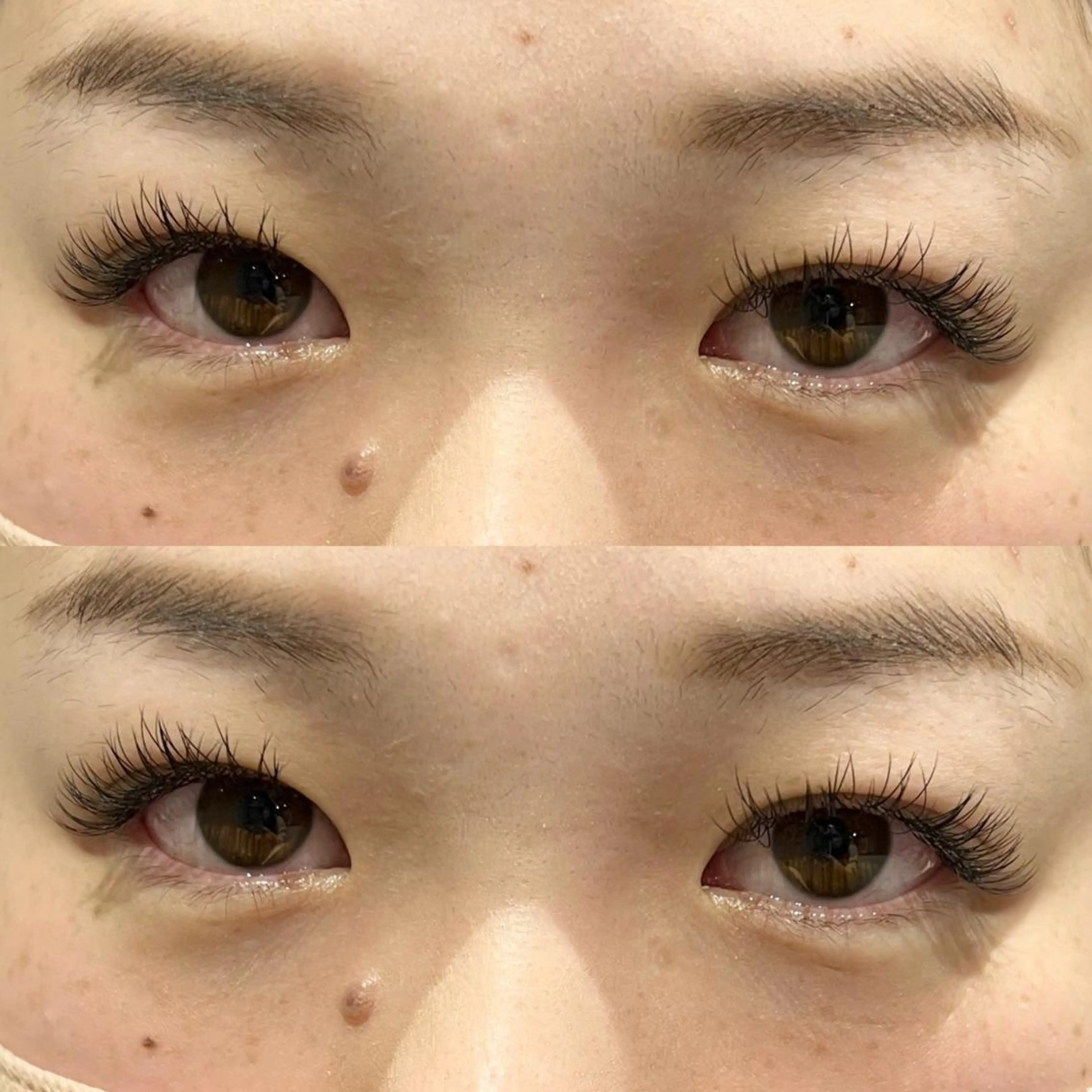 マツエク・マツパ キュート フラットラッシュ diarblue Hoshiのマツエク・マツパデザイン