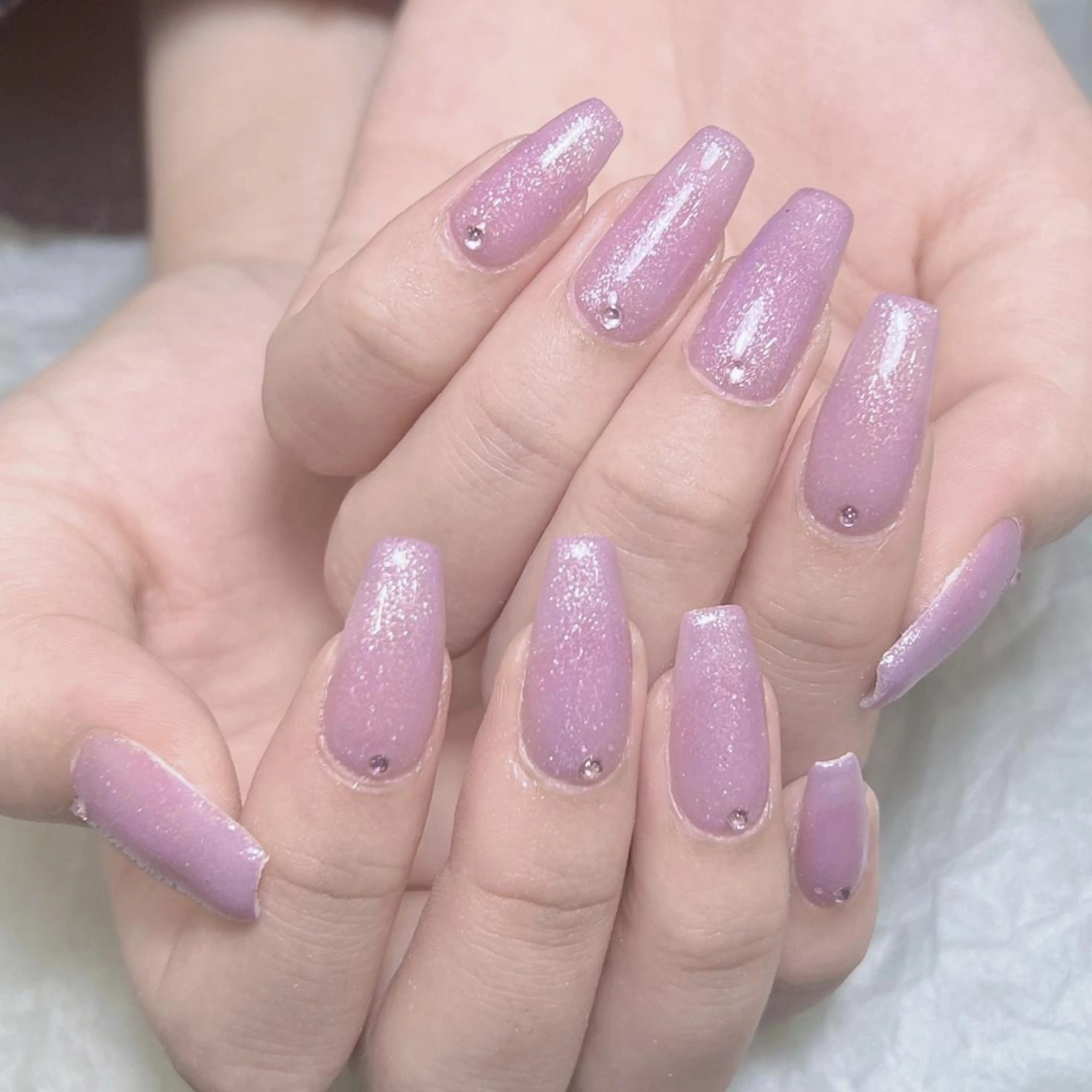 メンズ キッズ ネイル ワンカラーネイル ストーンネイル Nail salon 木にいるのネイルデザイン
