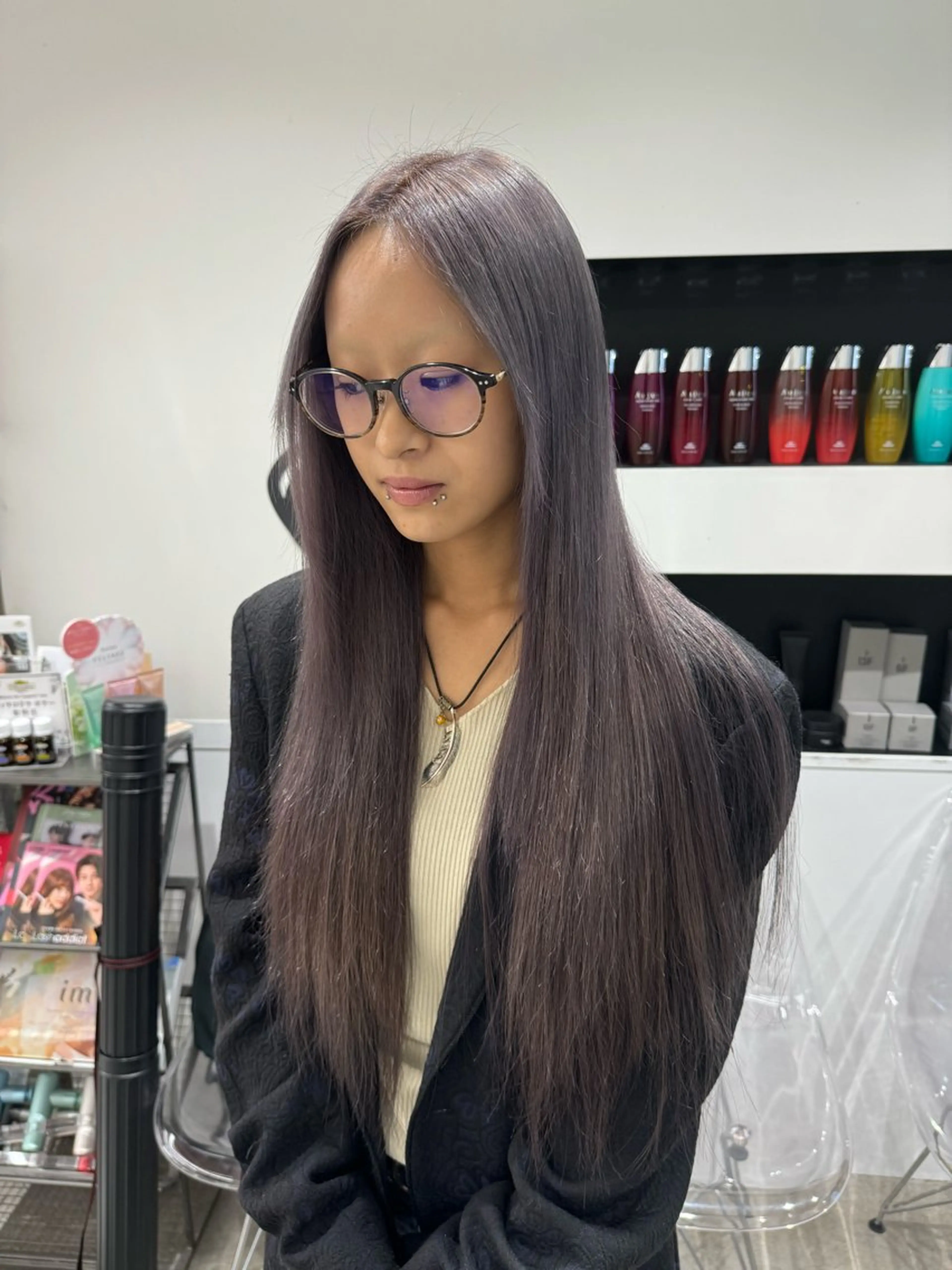 カラー ルイ☆【ボブ/メンズ /酸性ストレート】のヘアスタイル