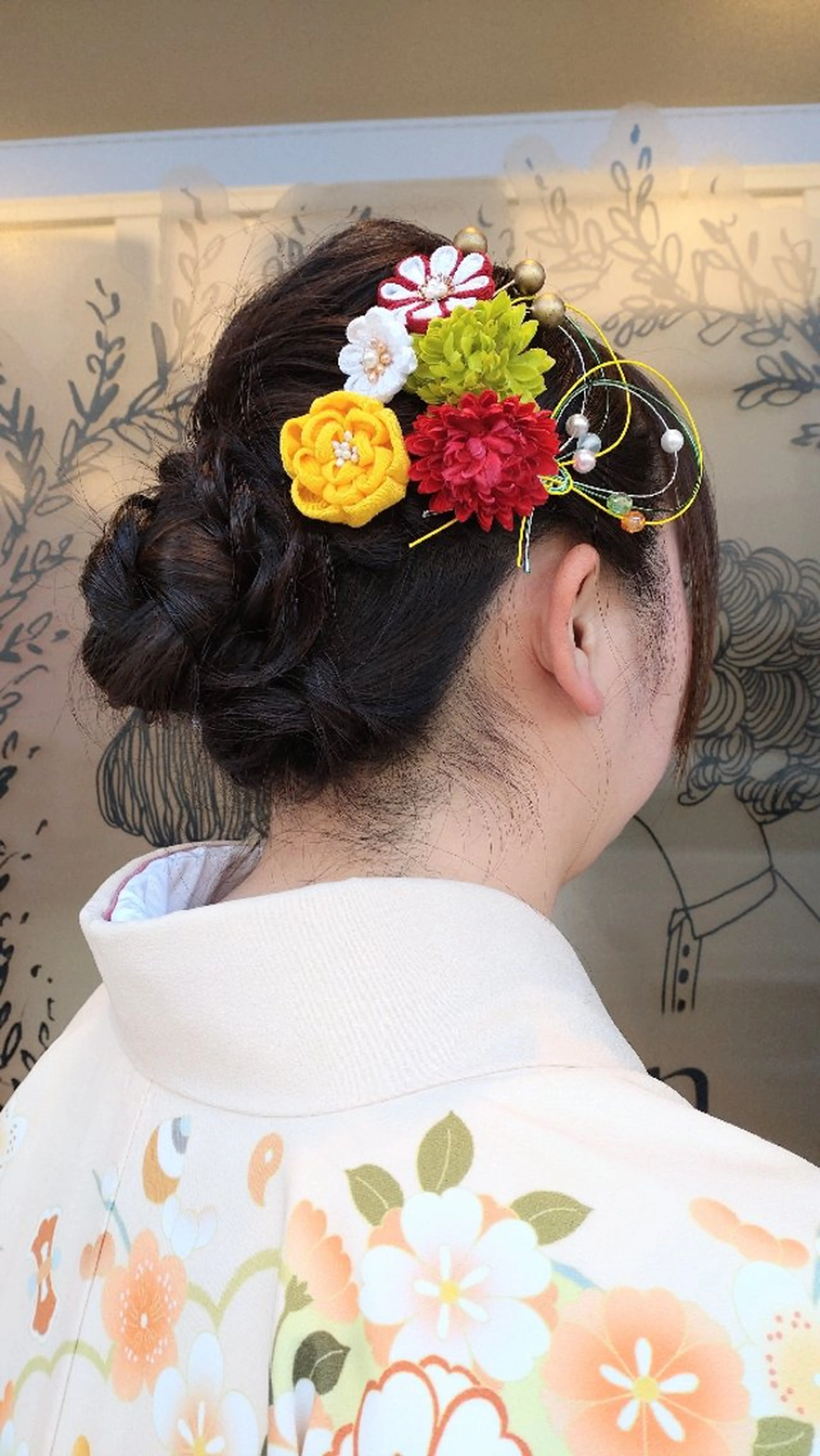 ロング ヘアアレンジ 大槻 百合子のヘアスタイル