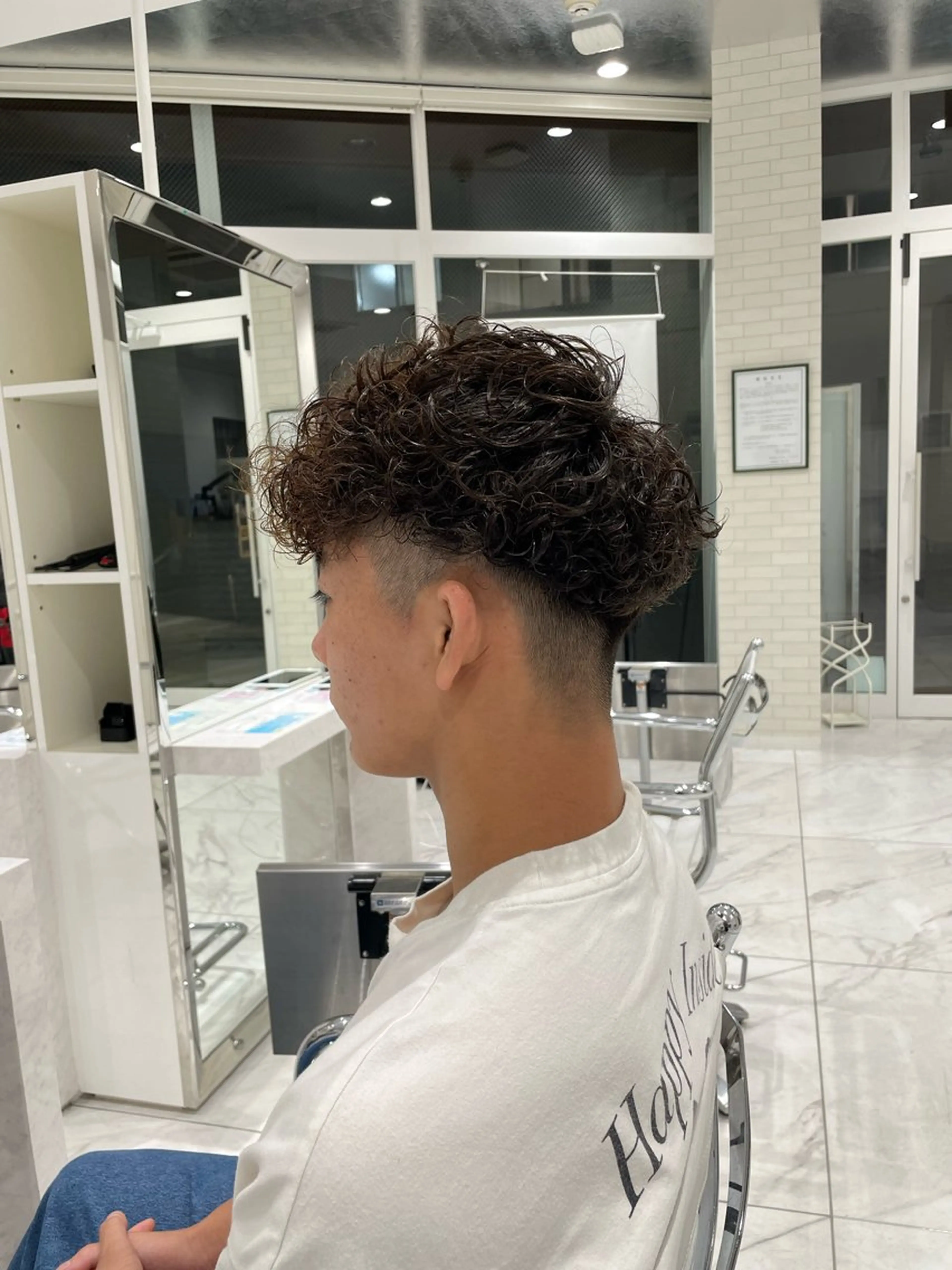 💚メンズカット＋特殊パーマ(スパイラル、スペインカール、シャドウ、フェザー)💚の写真