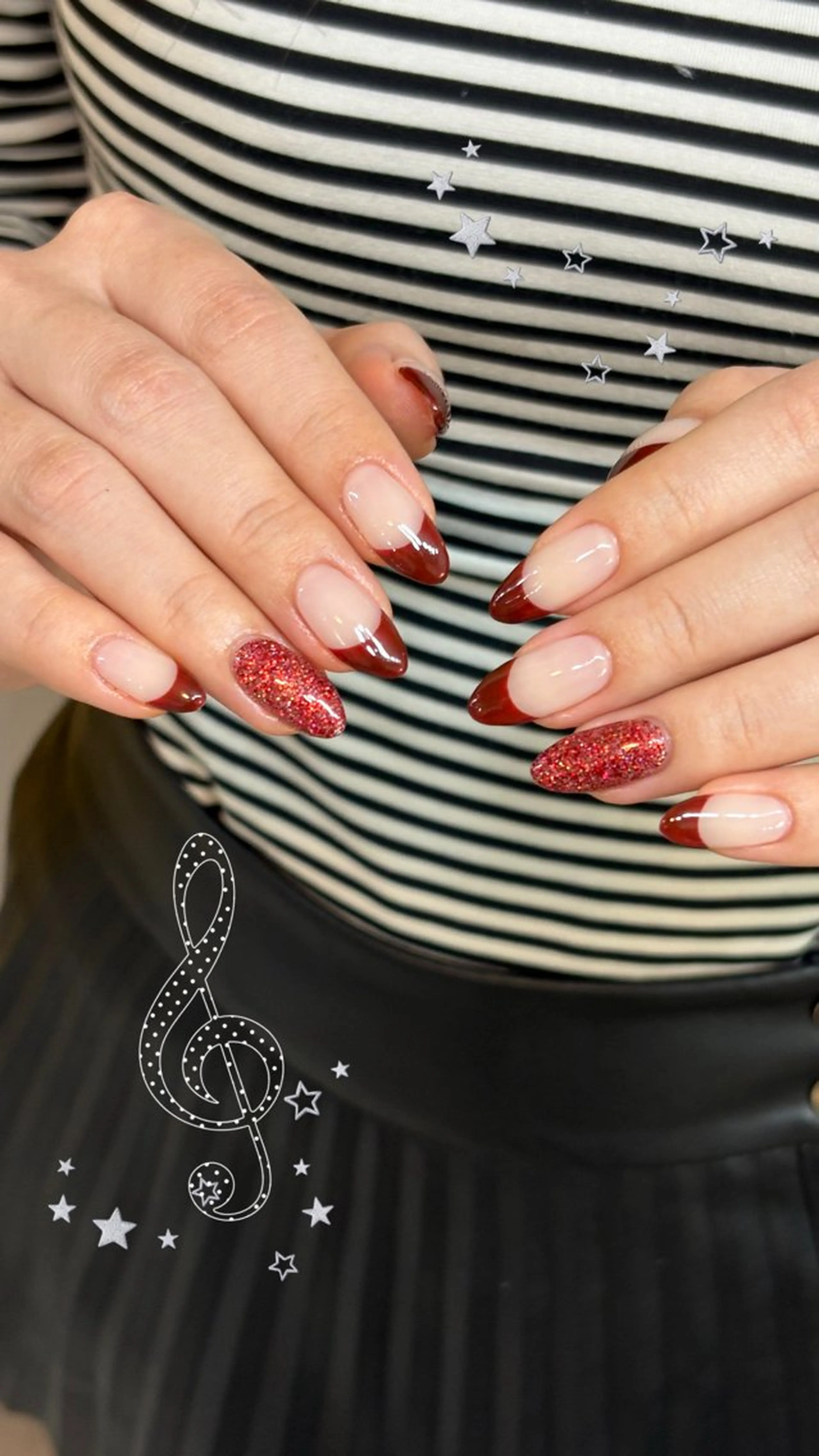 ネイル ハンドネイル Natsuki ⟡.·paragelのネイルデザイン