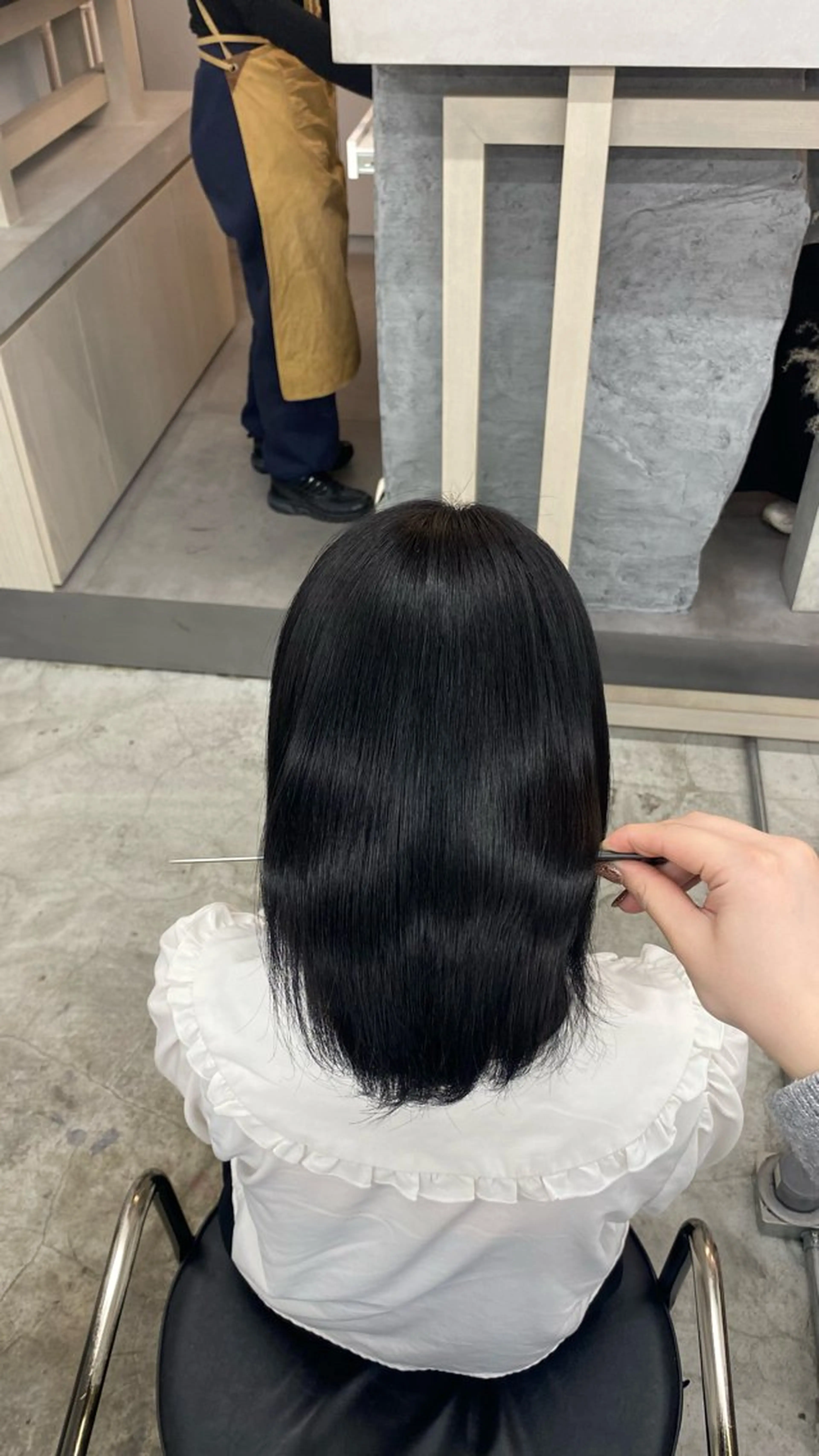 ショート ヘアカラー トリートメント marina 🧸ིྀのヘアスタイル