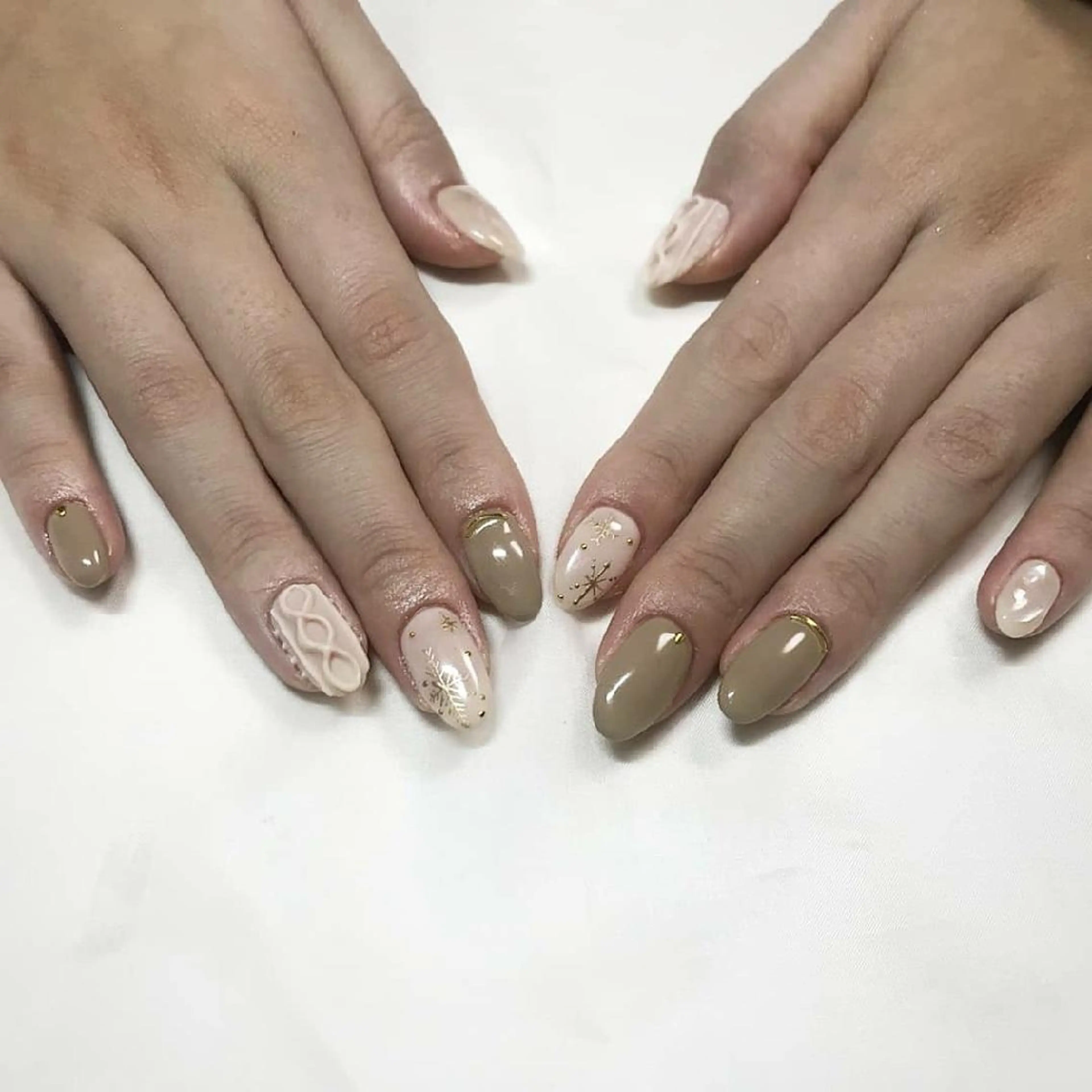 ネイル 冬ネイル lylynail YUUKAのネイルデザイン