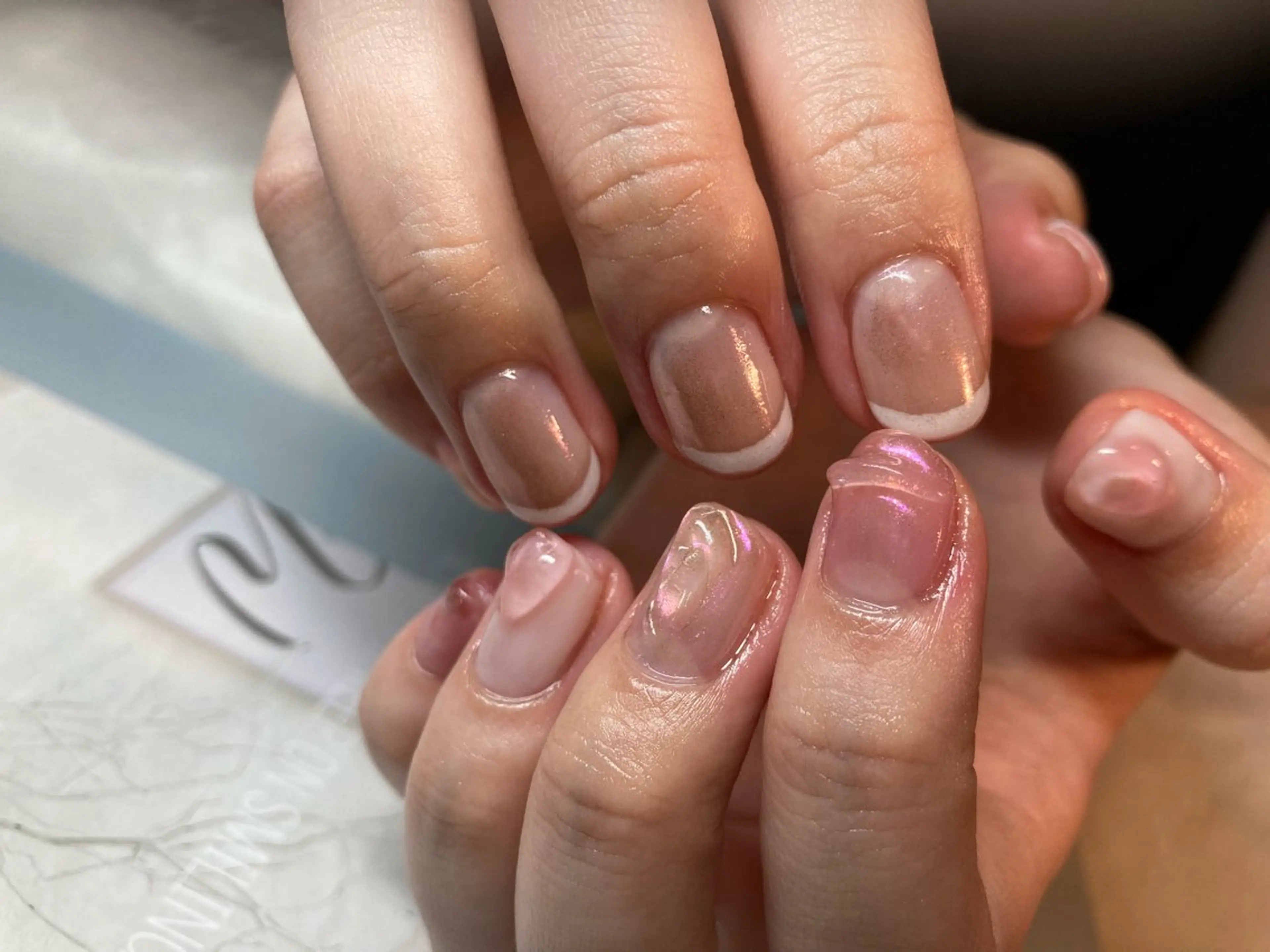 ネイル ピンク 春ネイル otsurunail (オツルネイル)のネイルデザイン