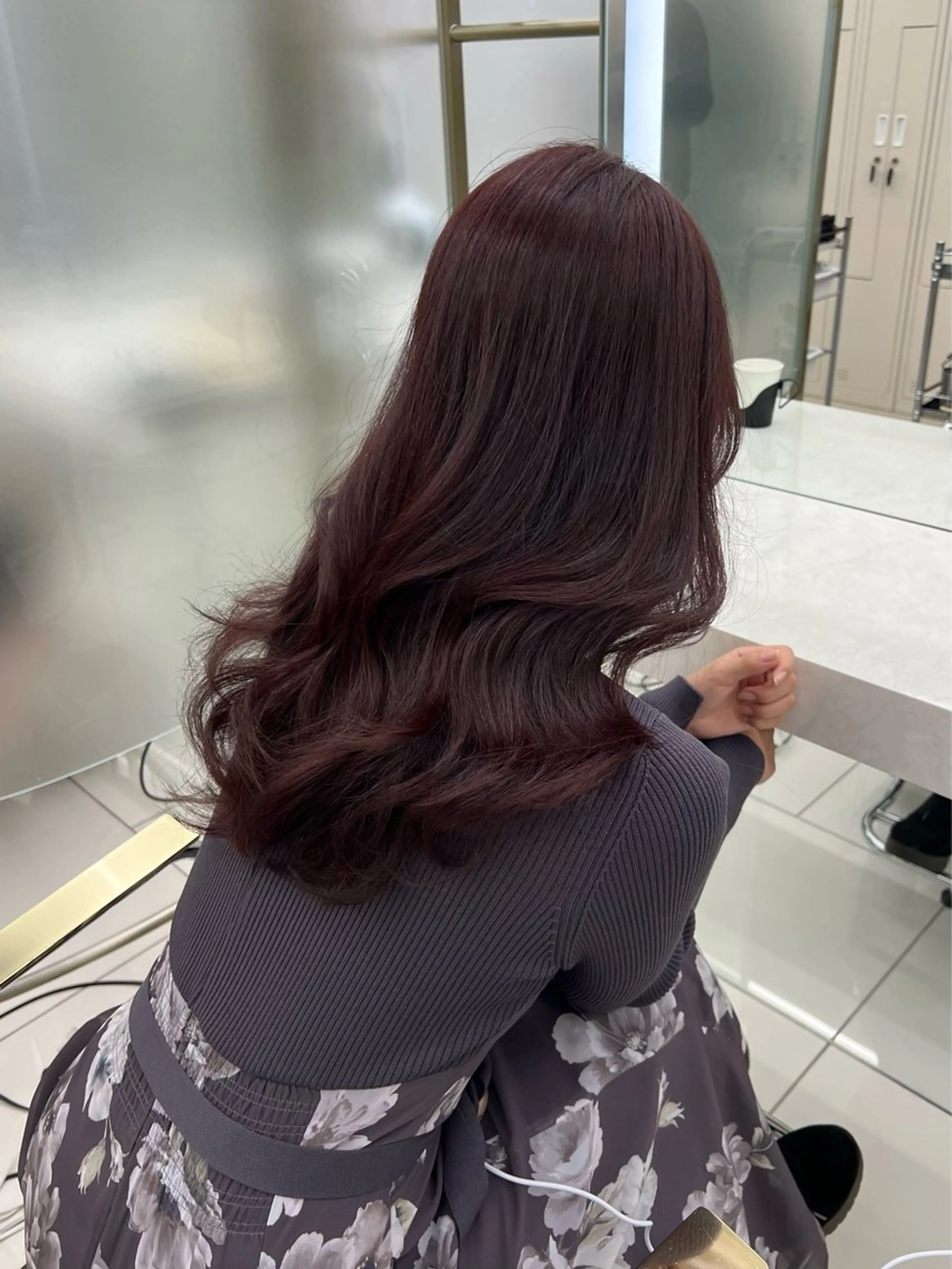 カラー レッドカラー COA/篠田将汰 🕊️垢抜けカラーのヘアスタイル