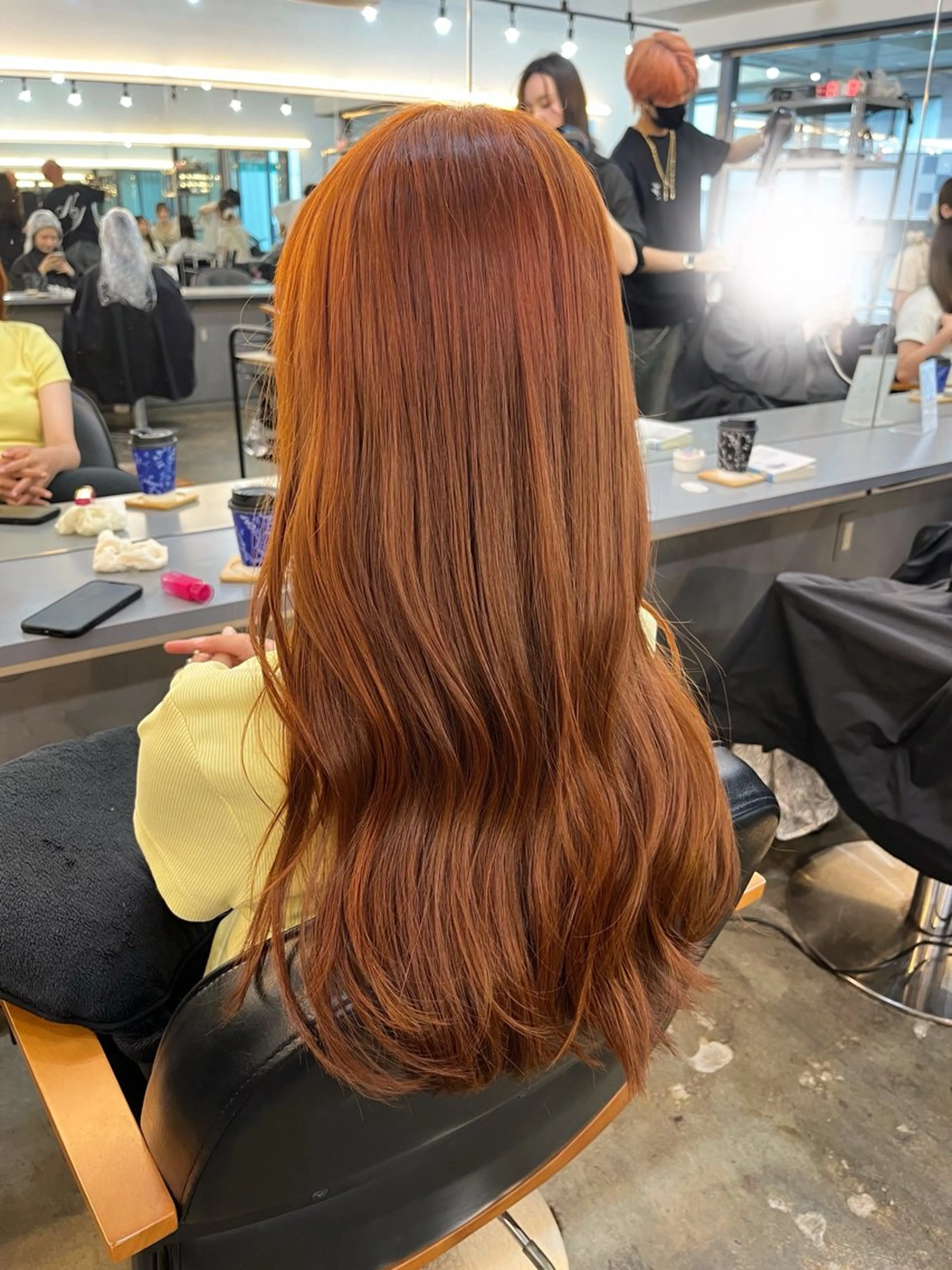 ロング カラー ブリーチ ダブルカラー ブリーチなしカラー カット ヘアカラー トリートメント 🌛ダブルカラー 🌜SAYAKAのヘアスタイル