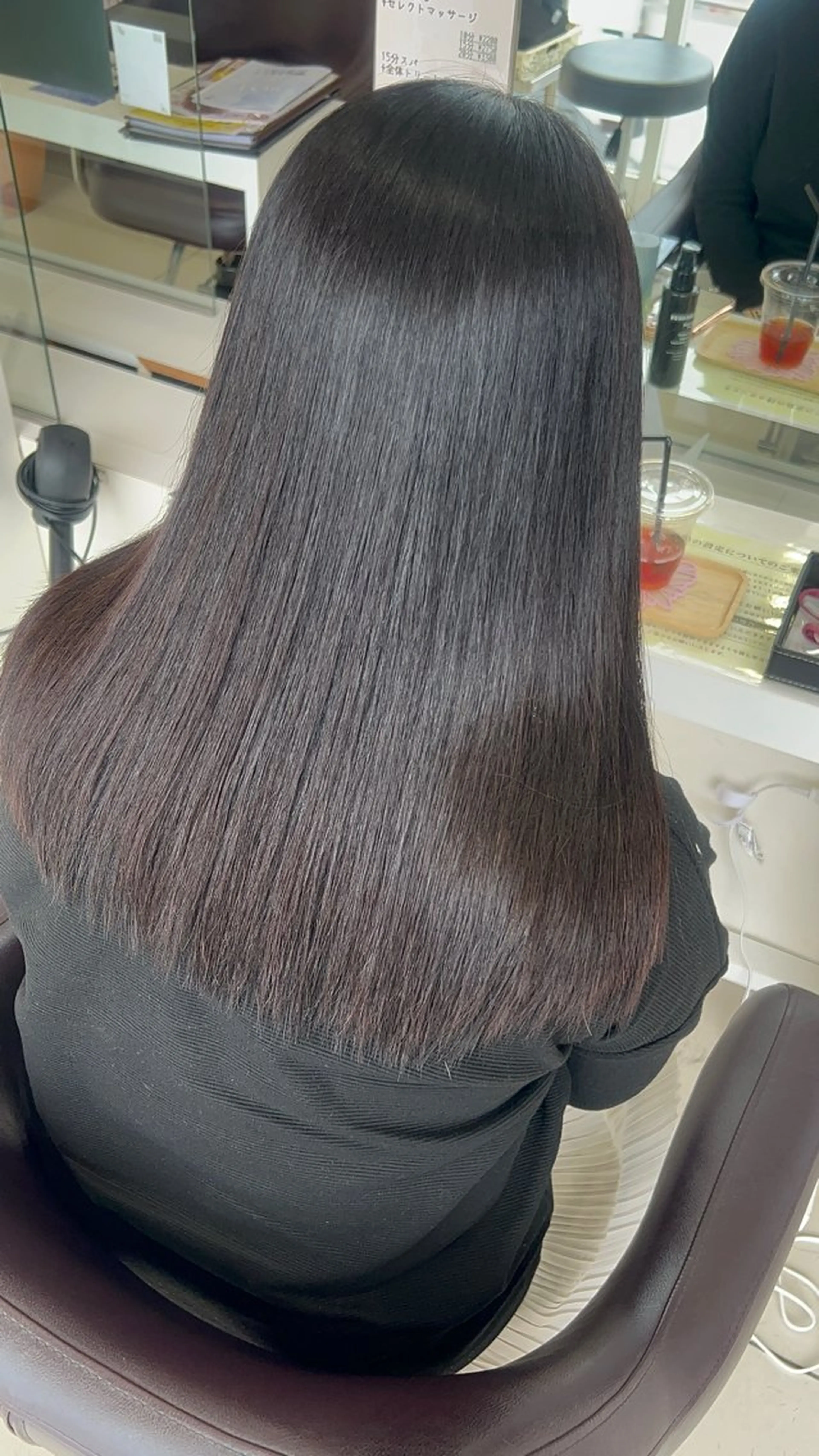 ロング パーマ カット 縮毛矯正 TELA HAIR 石岡♡ａｉｋａのヘアスタイル