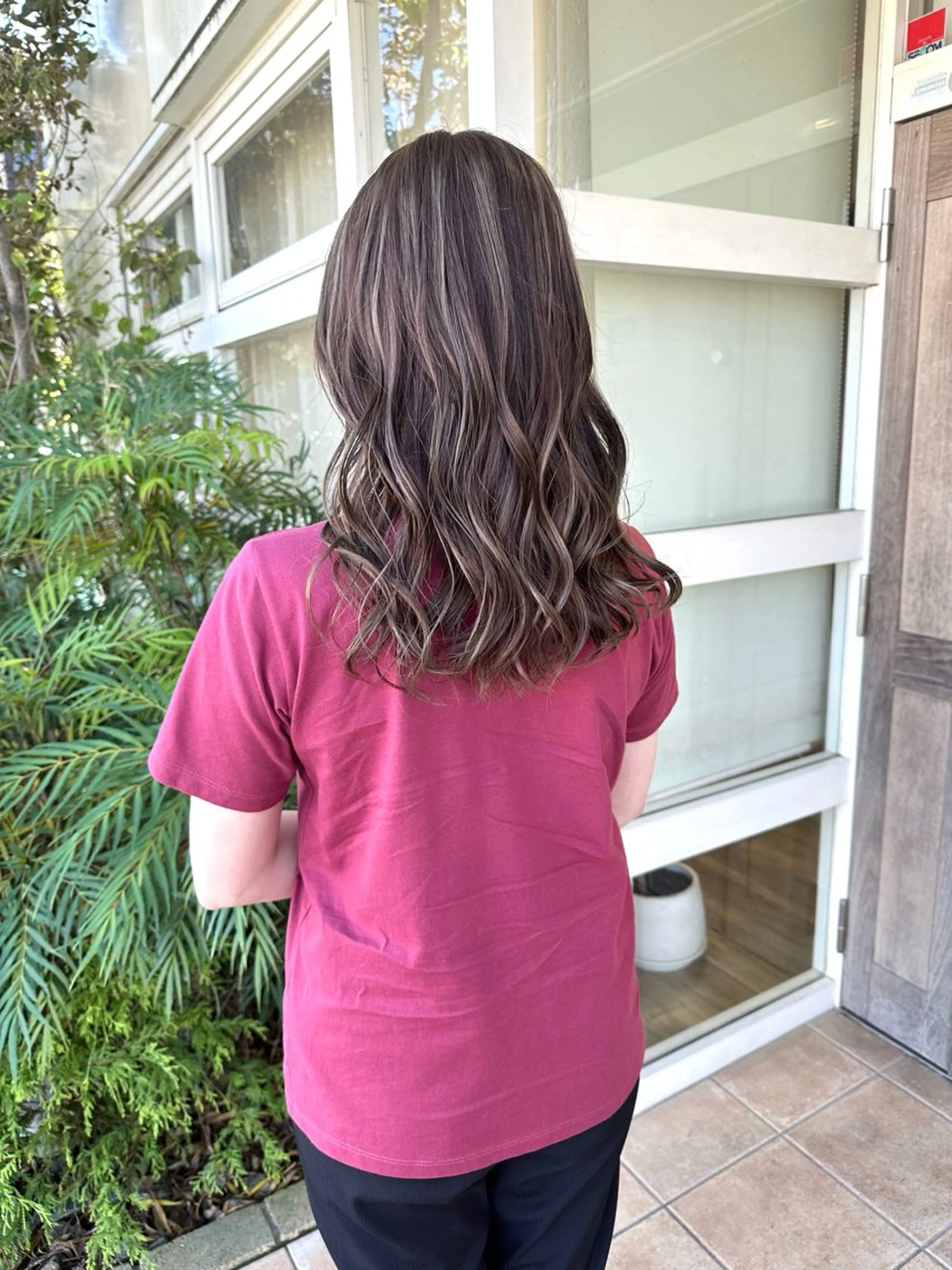 セミロング ヘアカラー トリートメント 大橋 聖哉のヘアスタイル