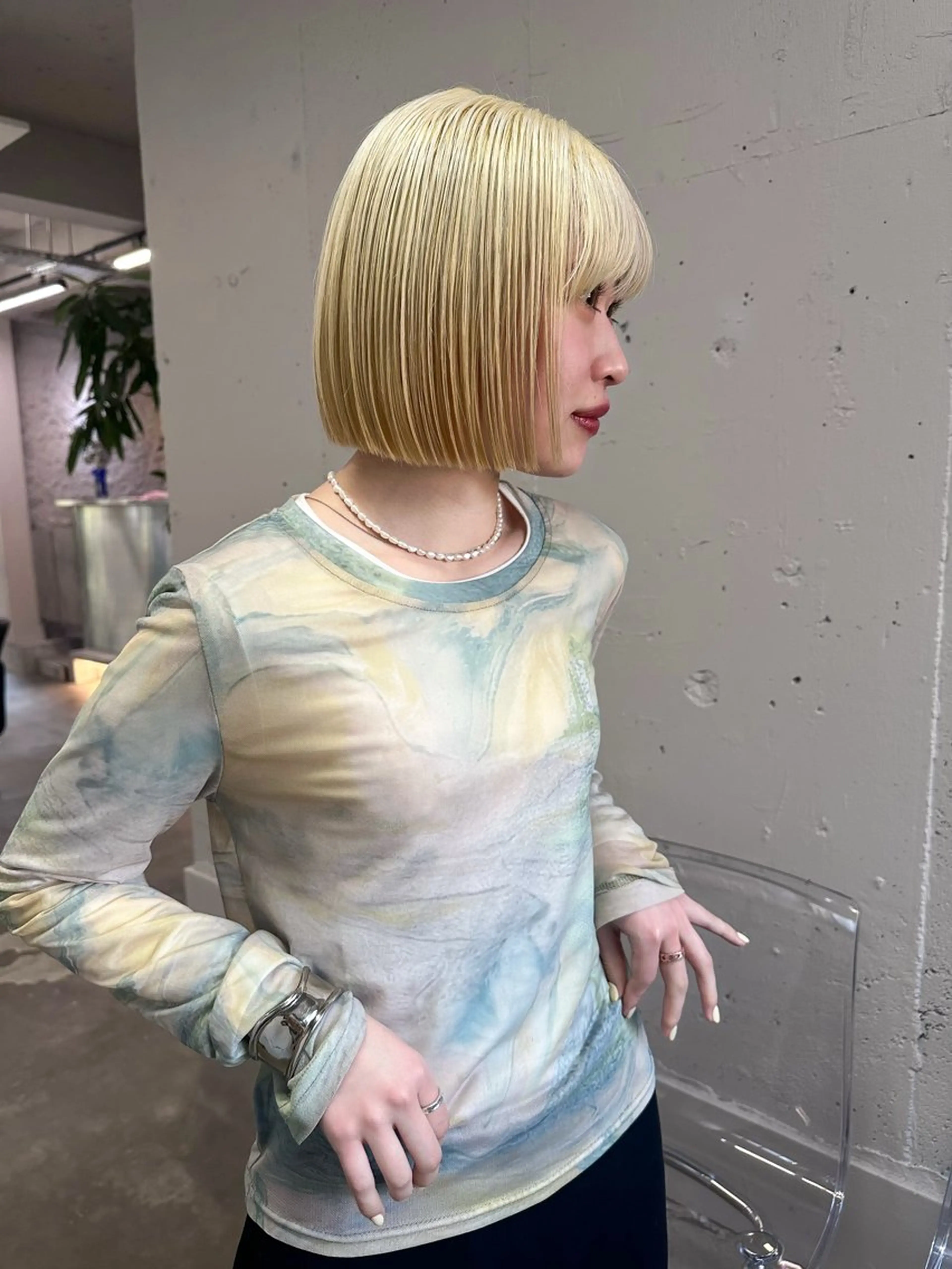 カラー ハイトーン レイヤー🎀meiのヘアスタイル