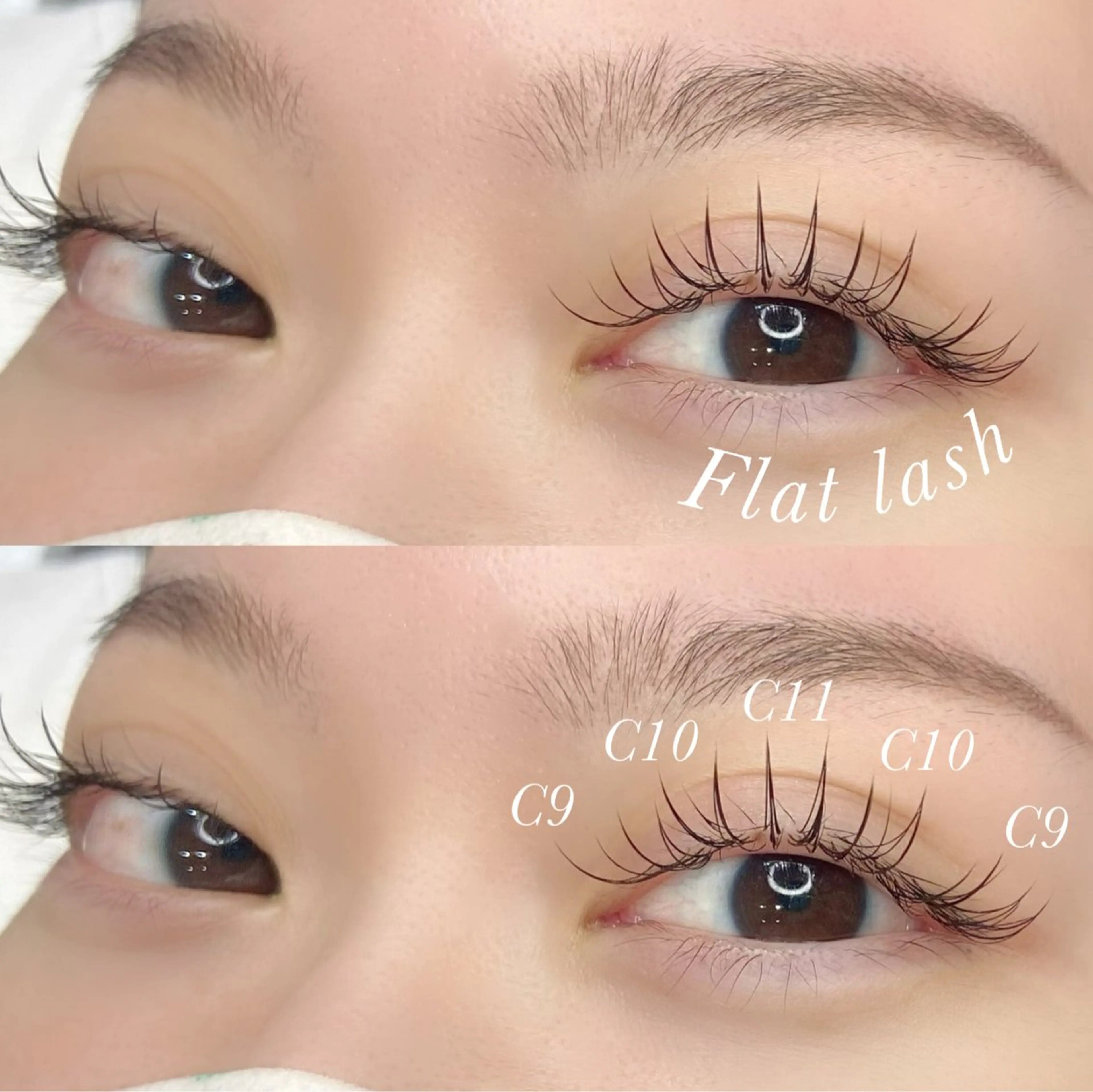 マツエク・マツパ マツエク Anji 🎀 riche eyeのマツエク・マツパデザイン