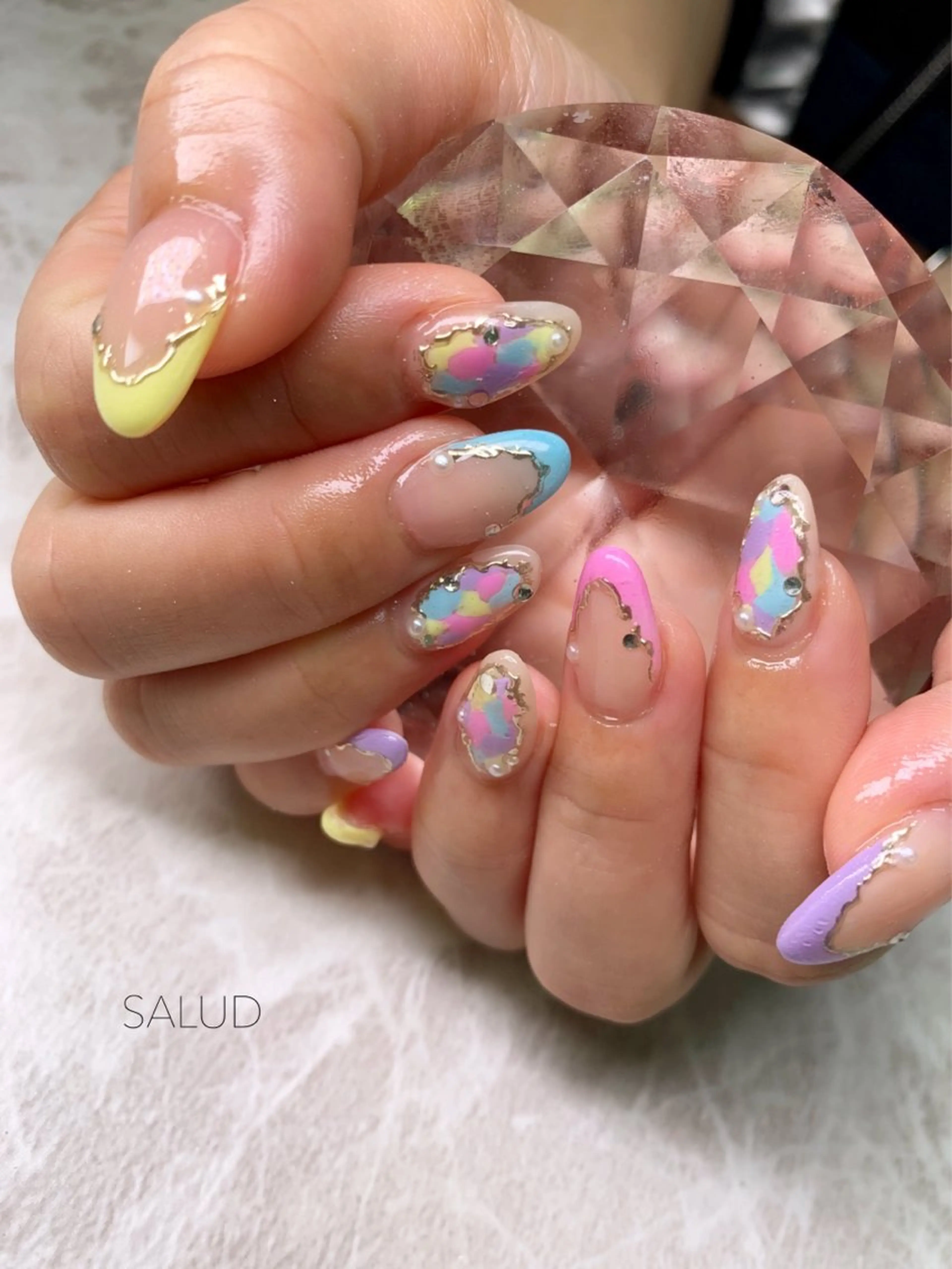 ネイル ハンドネイル Nail Salon SALUDのネイルデザイン