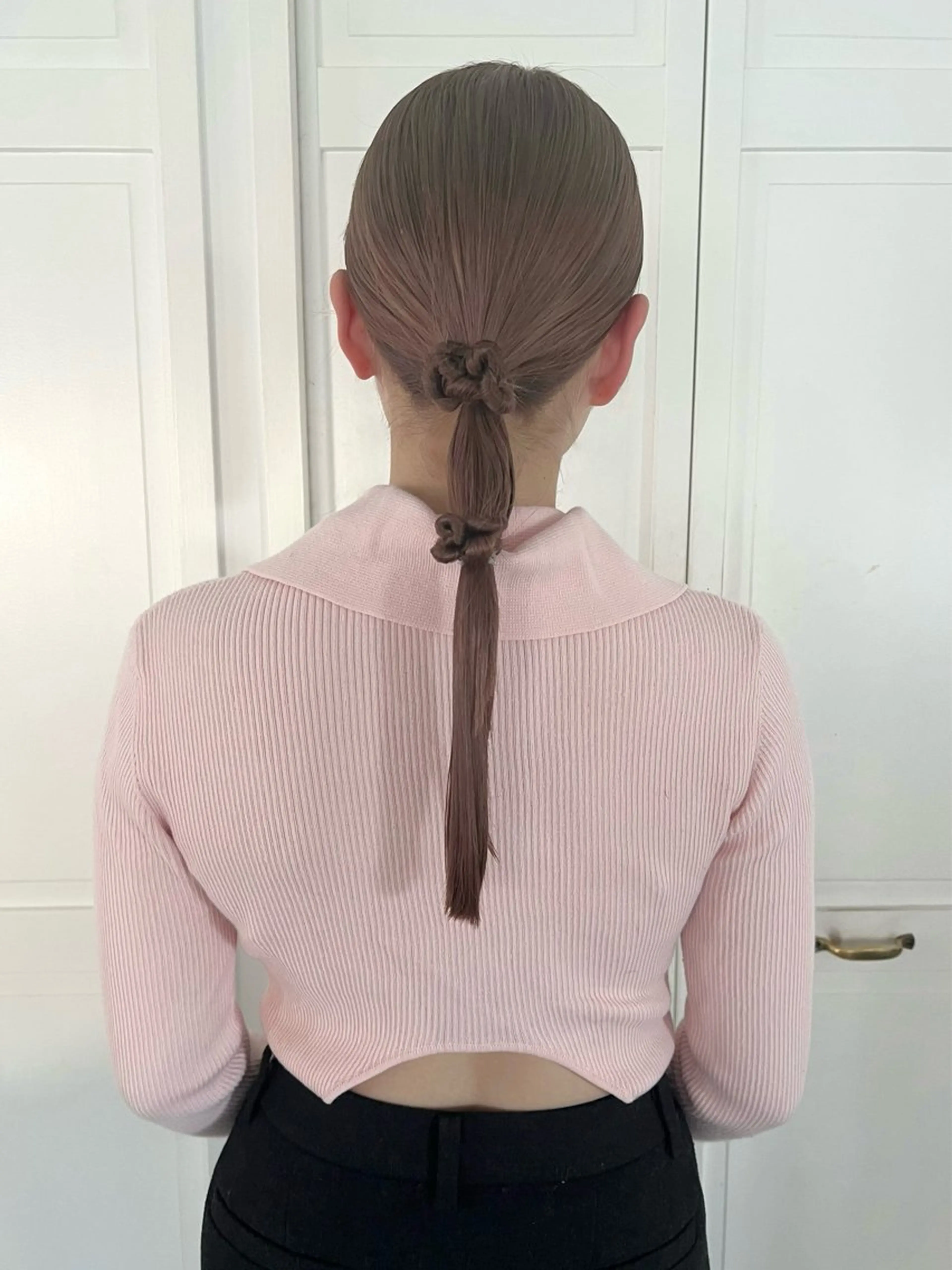 カラー ヘアカラー ブリーチカラー🎀 韓国風/寺門美優のヘアスタイル