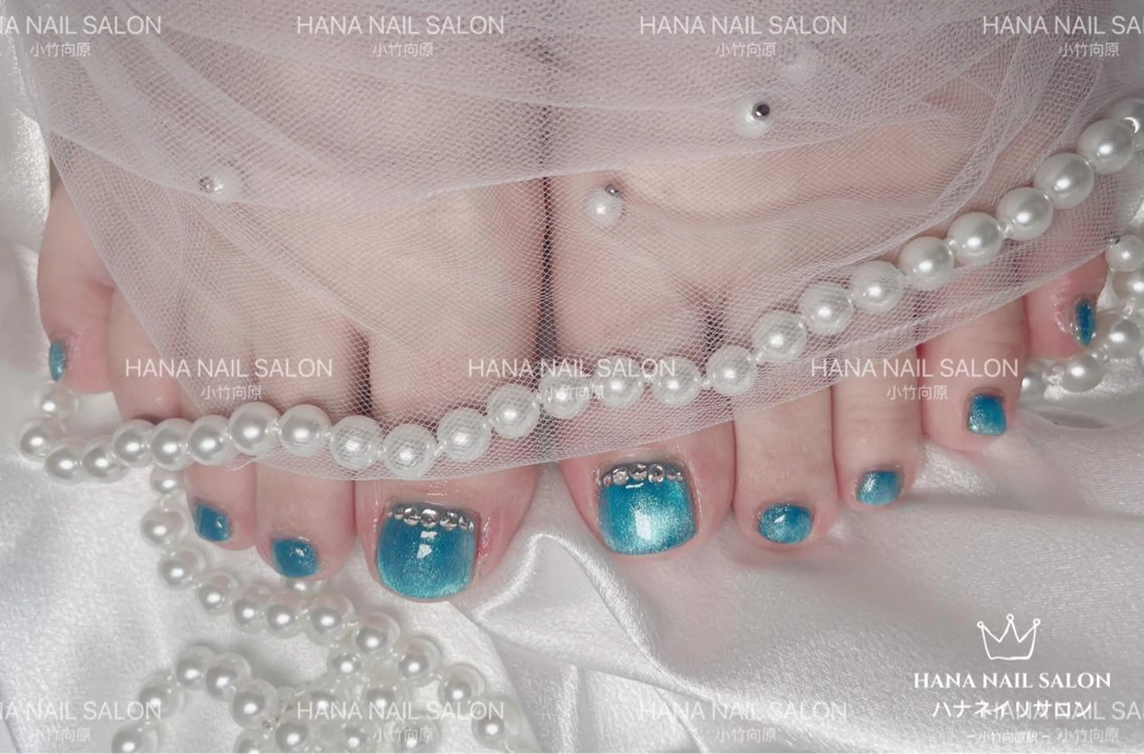 ネイル フットネイル HANA ART NAIL SALONのネイルデザイン