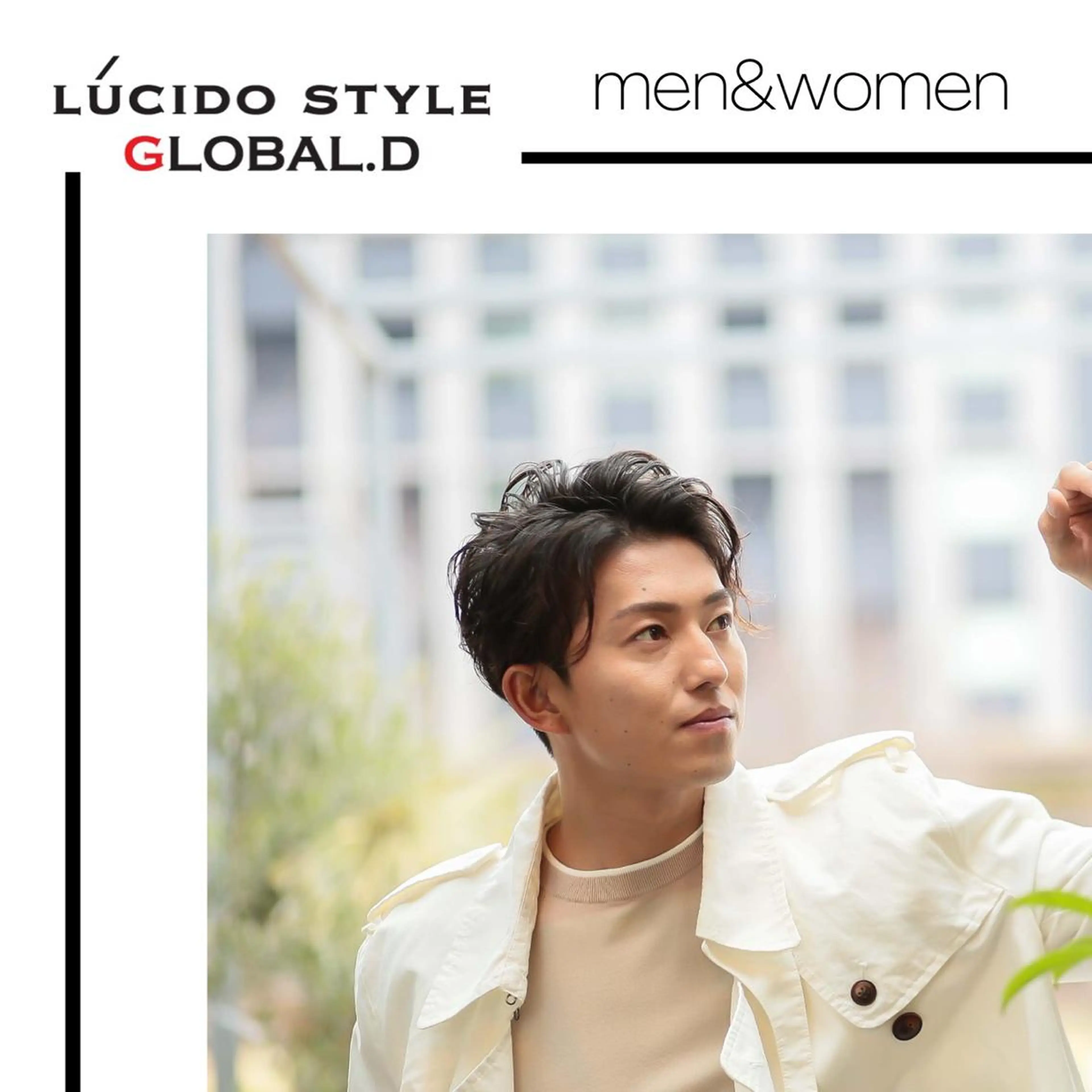 ショート メンズ 藤井 仁紀のヘアスタイル