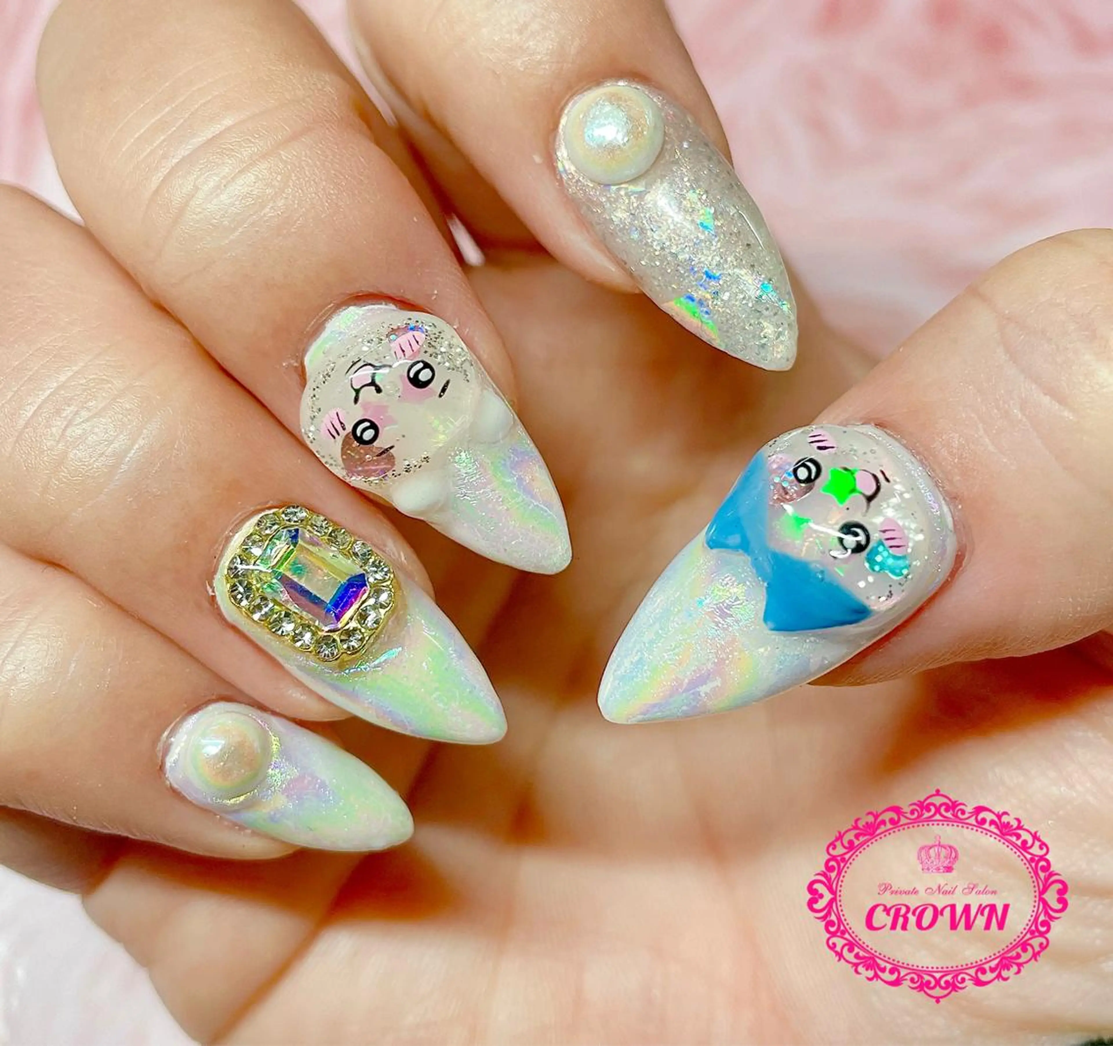 ネイル CROWN プライベートサロンのネイルデザイン