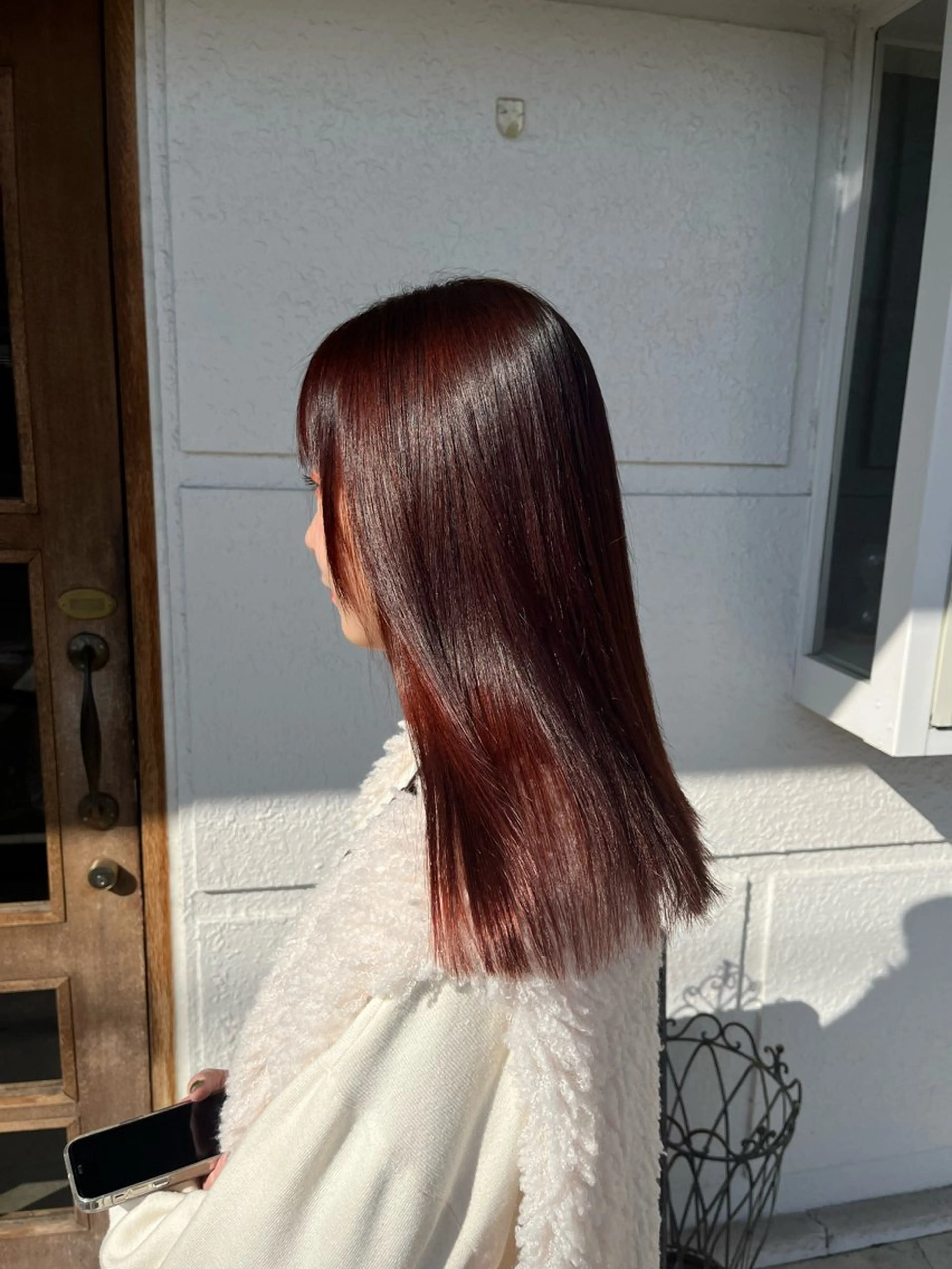 セミロング 🫧ベージュカラー× レイヤー🫧HARUのヘアスタイル