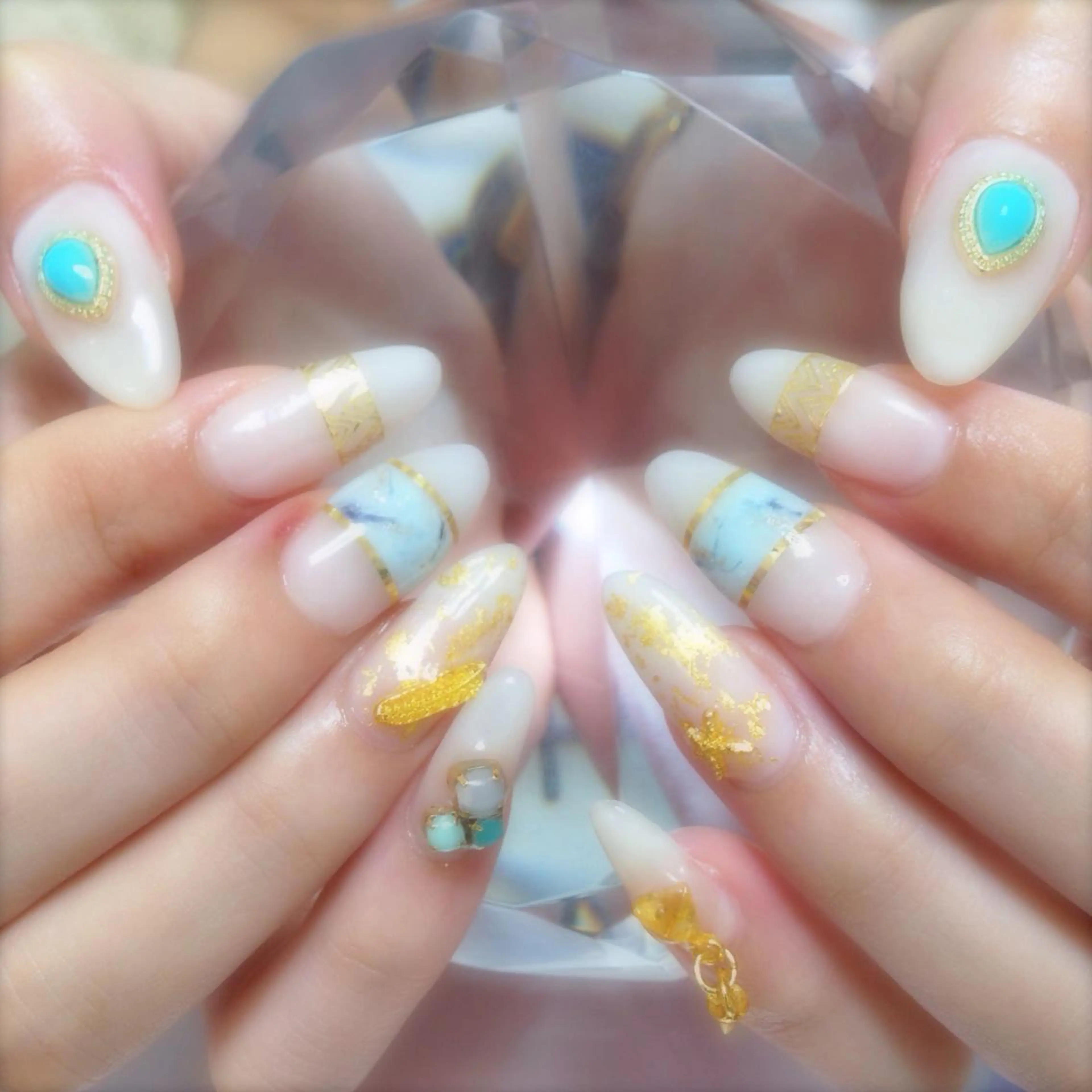 ネイル 🩵池袋heart nail🩵のネイルデザイン