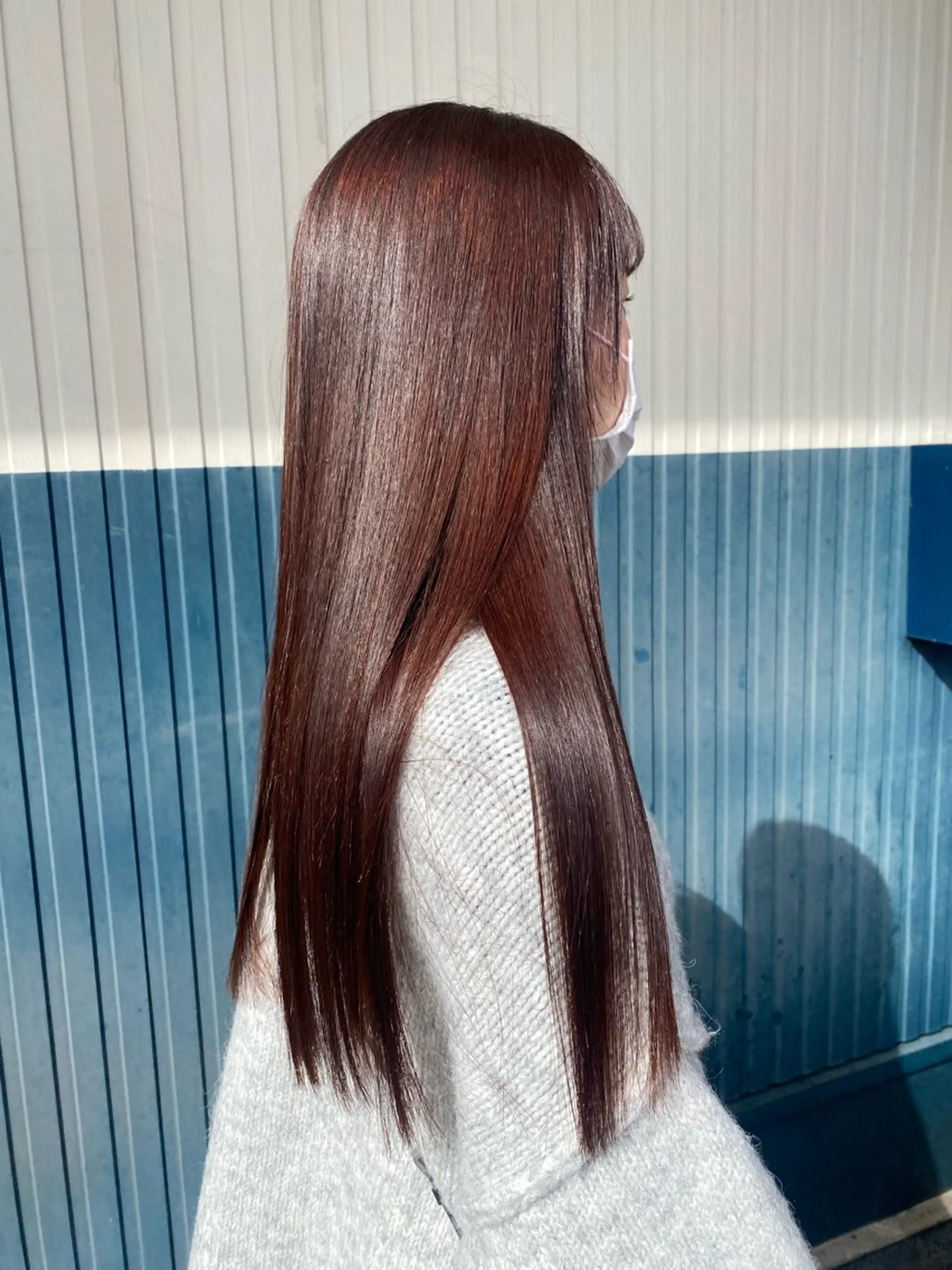 ロング CURE nex the salon 表参道所属・美髪矯正/髪質改善 🫧山﨑　真歩🫧のヘアスタイル