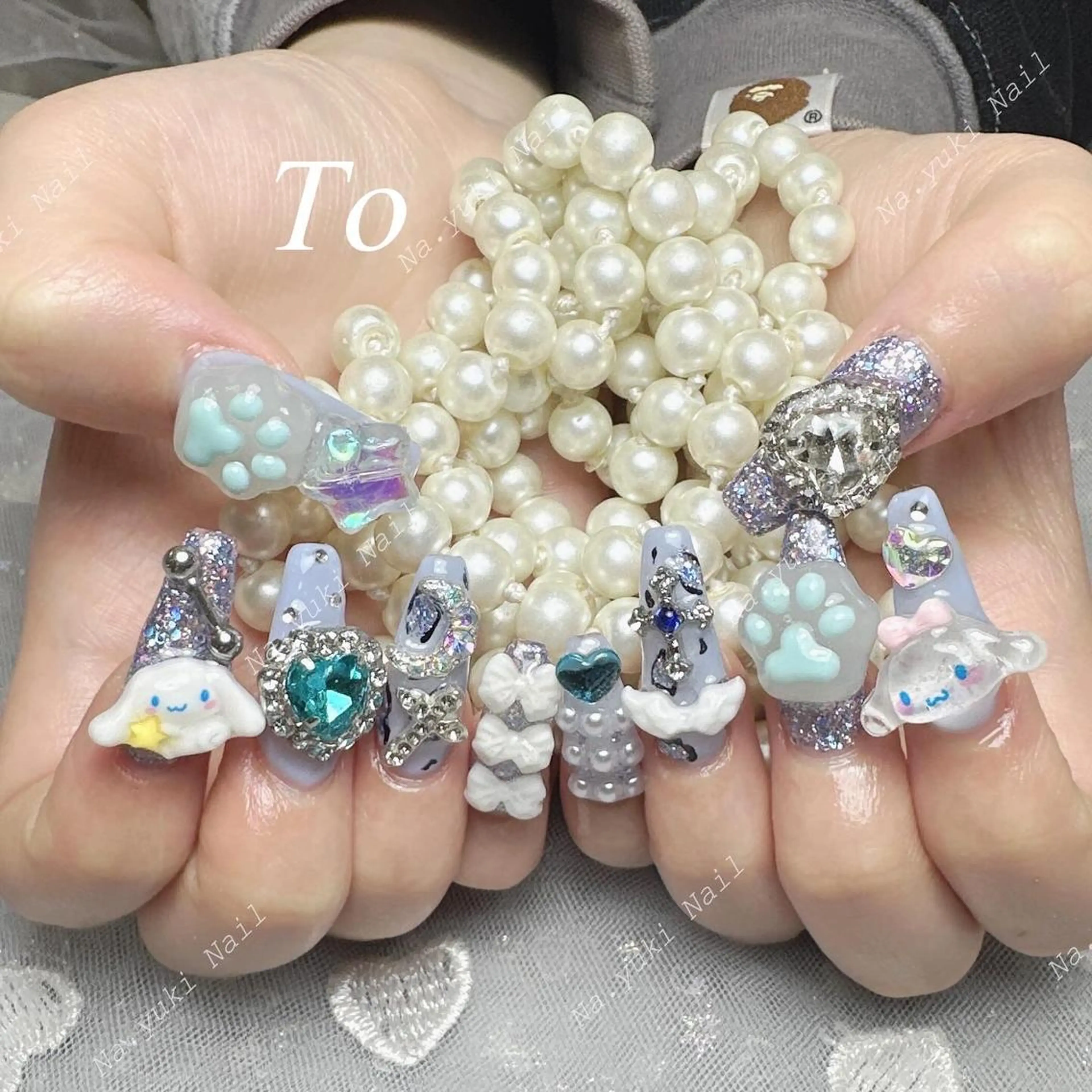 ネイル ハンドネイル 🎀 moo～ 🎀のネイルデザイン