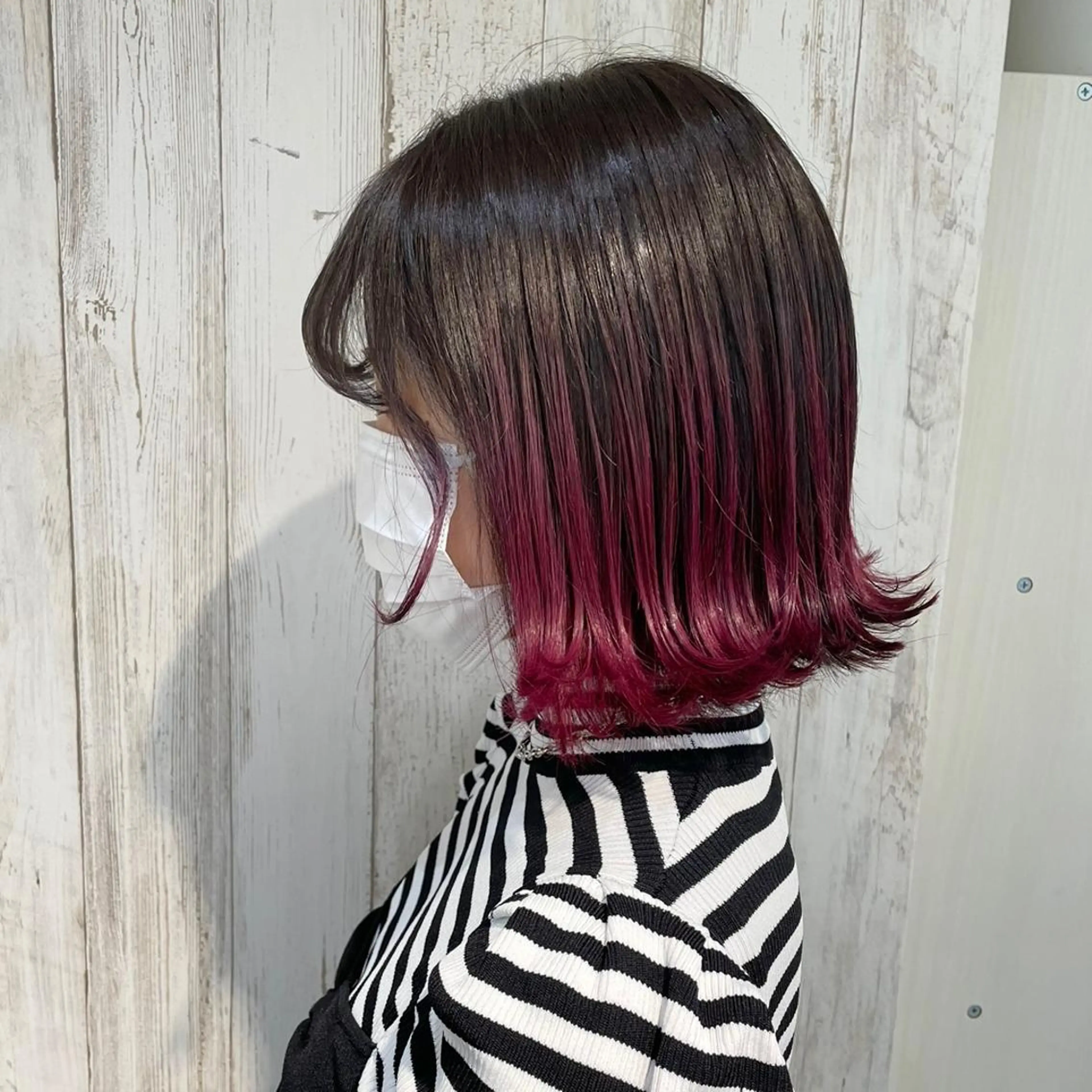 ミディアム ヘアカラー soyon心斎橋所属・♡透明感/艶カラー/ M a I ♡のヘアスタイル