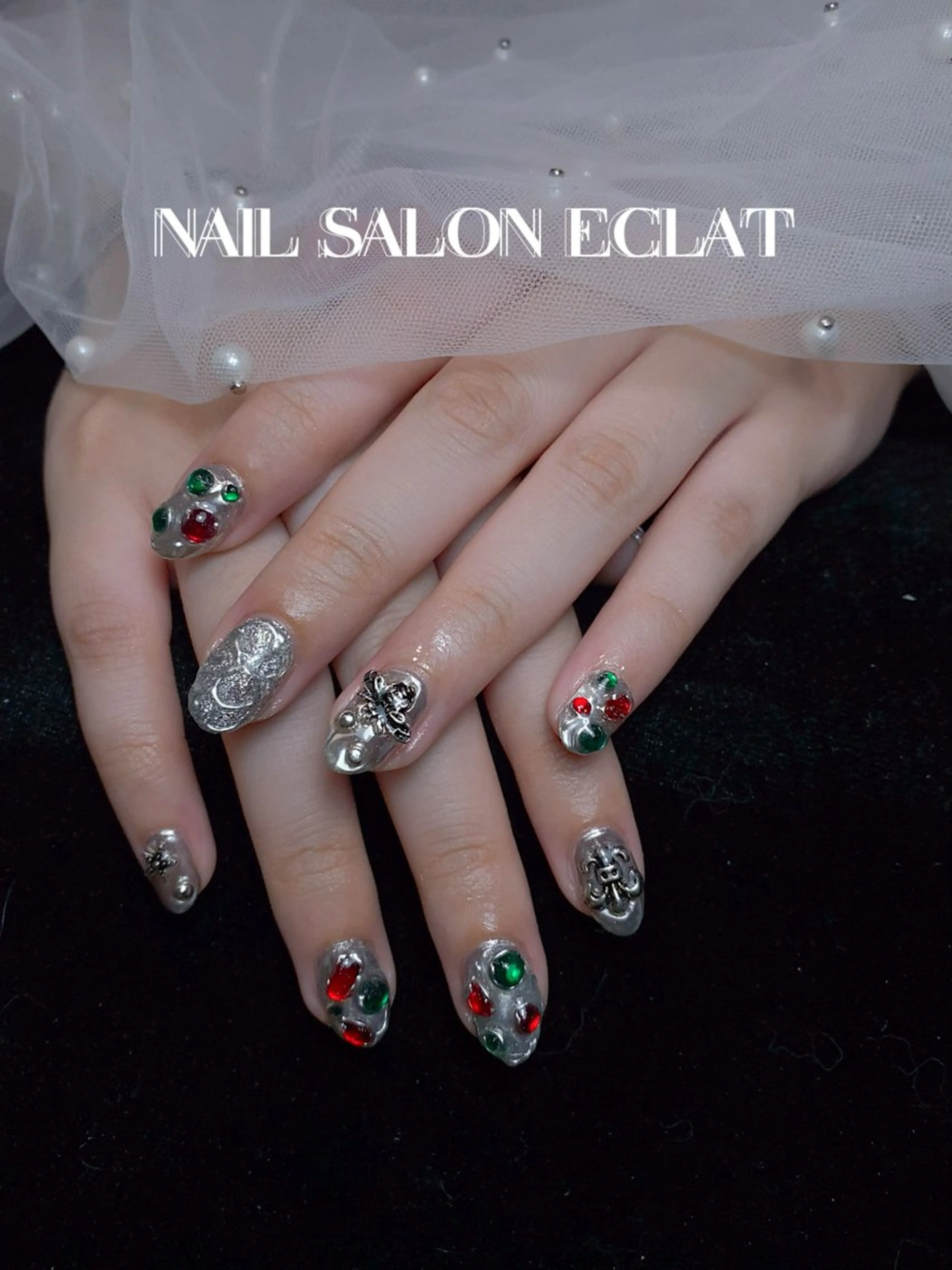 ネイル ハンドネイル Eclat さやのネイルデザイン