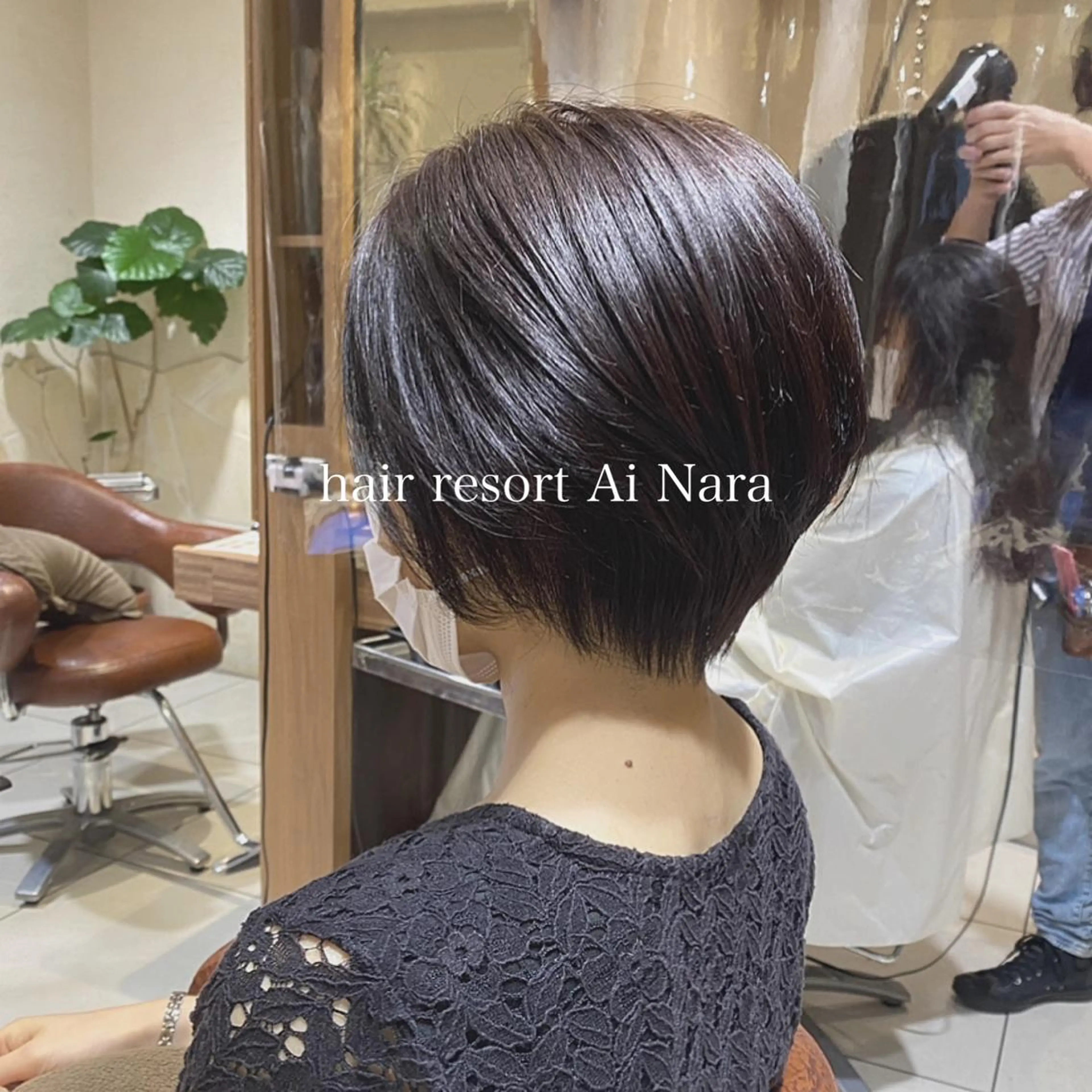 ショート ショートボブ ボブ ショートヘア カット ♡ヘアアレンジ♡ naraのヘアスタイル