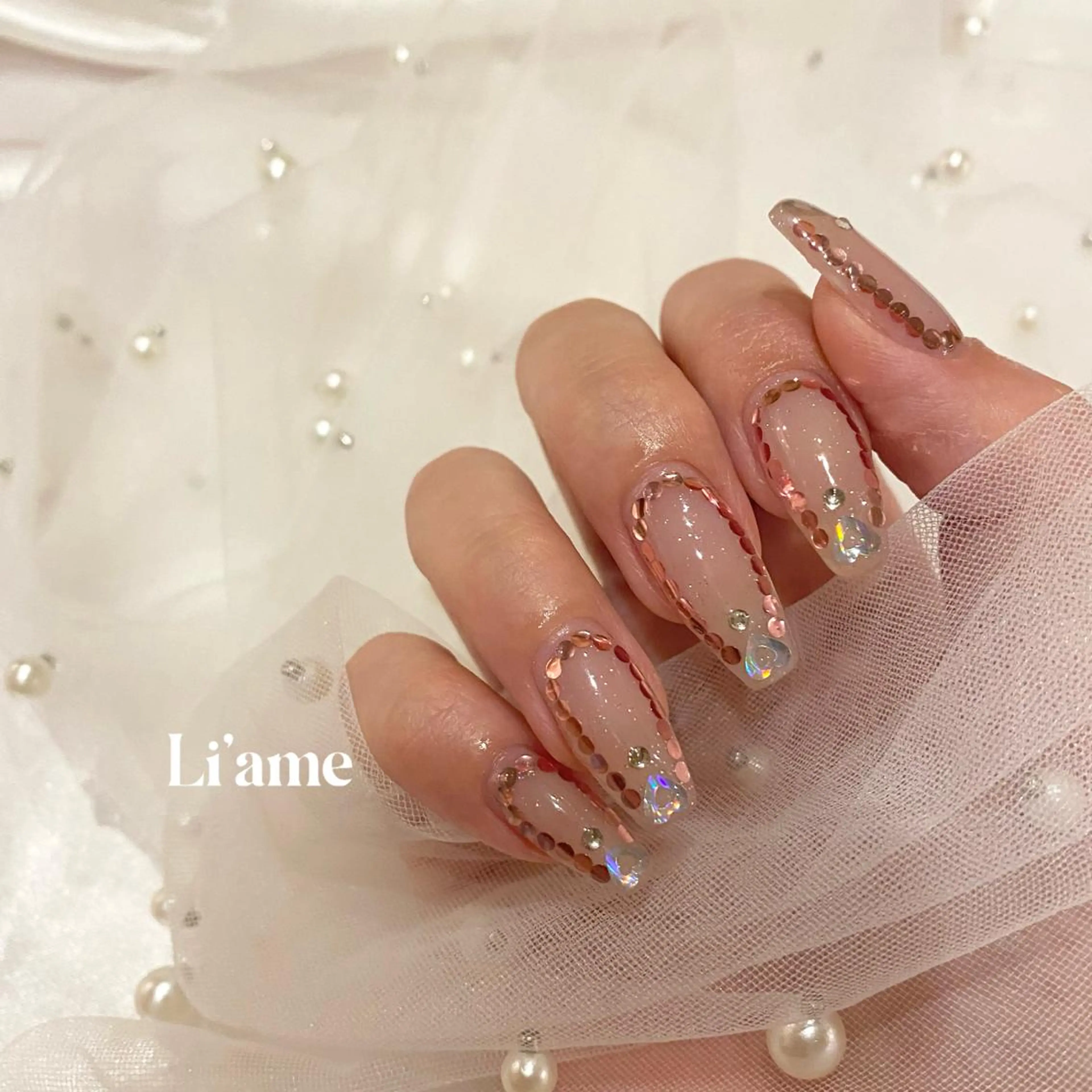 ネイル ハンドネイル Luna 【Li'ame】のネイルデザイン