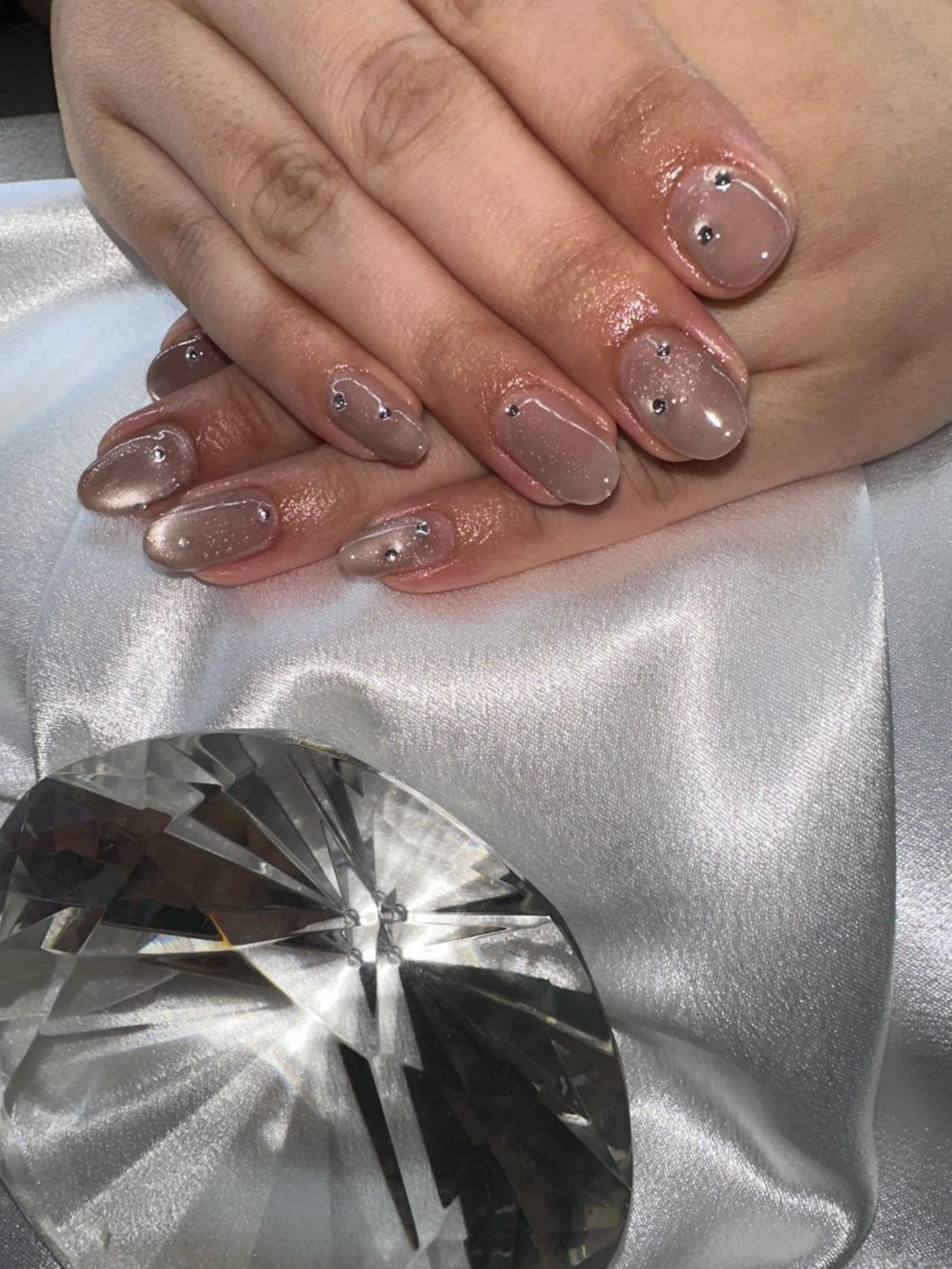 ショート ハンドネイル YOKOSUKA🧸 NAIL🌿🫧💛のネイルデザイン