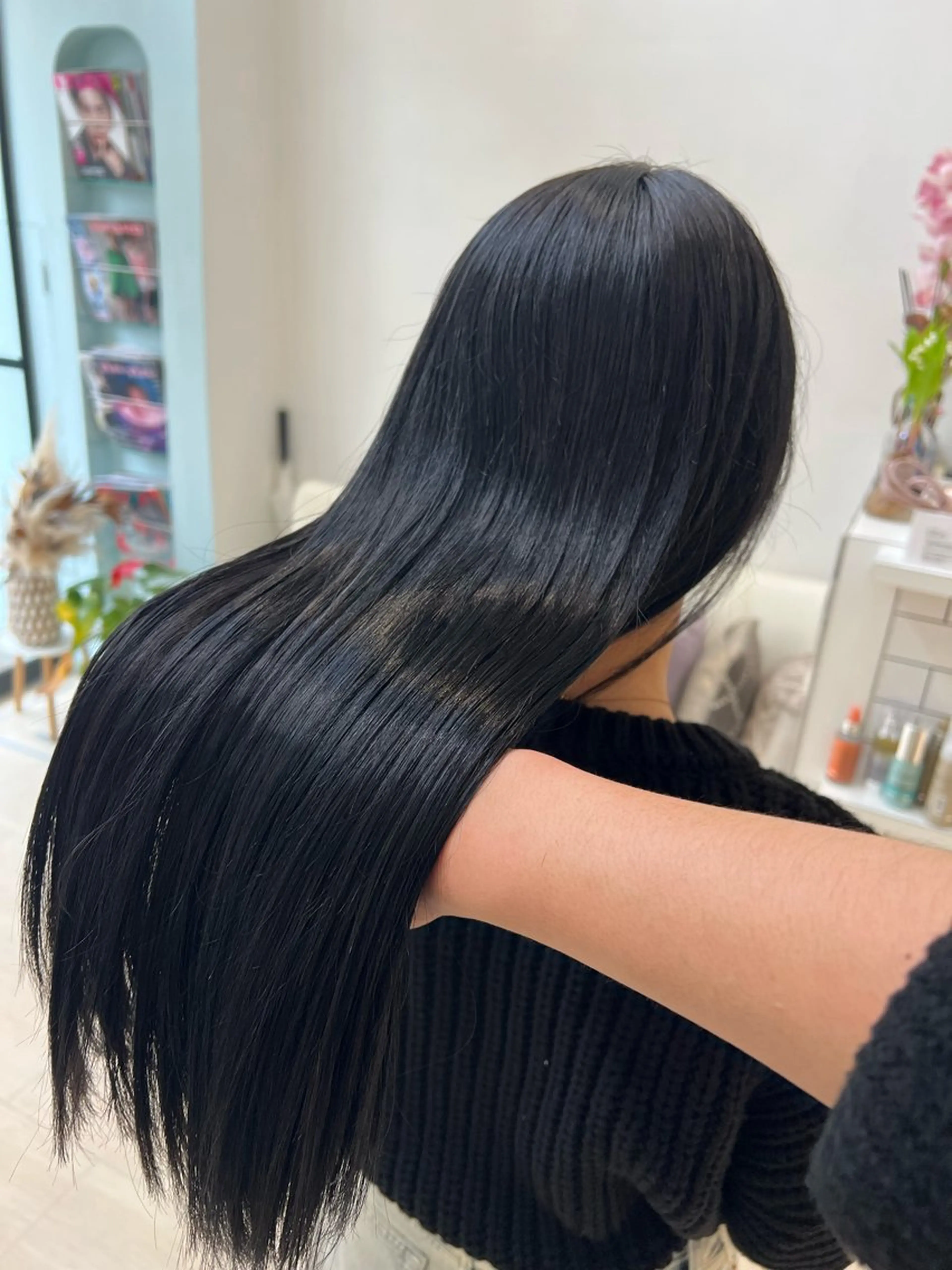 ミディアム カラー トリートメント 堀井 凌平のヘアスタイル