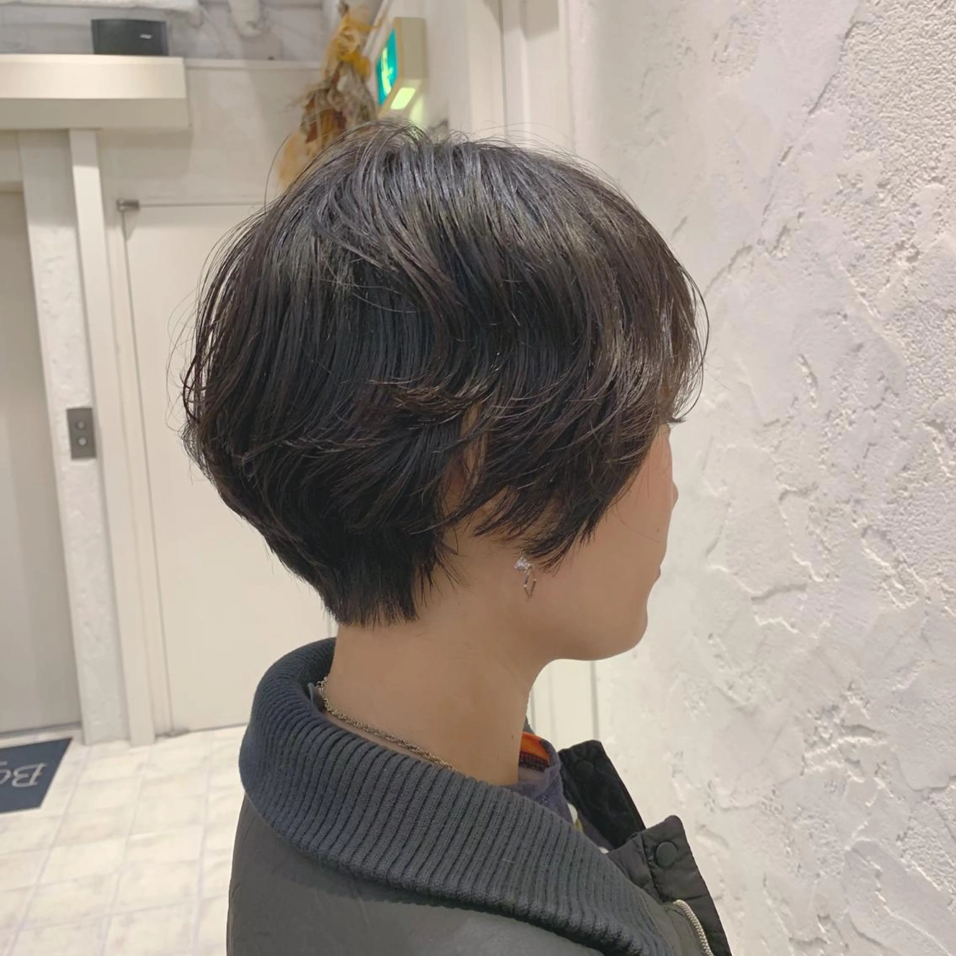 ショート パーマ ショートヘア 🌟アレンジが似合う カラー🌟Rumiのヘアスタイル