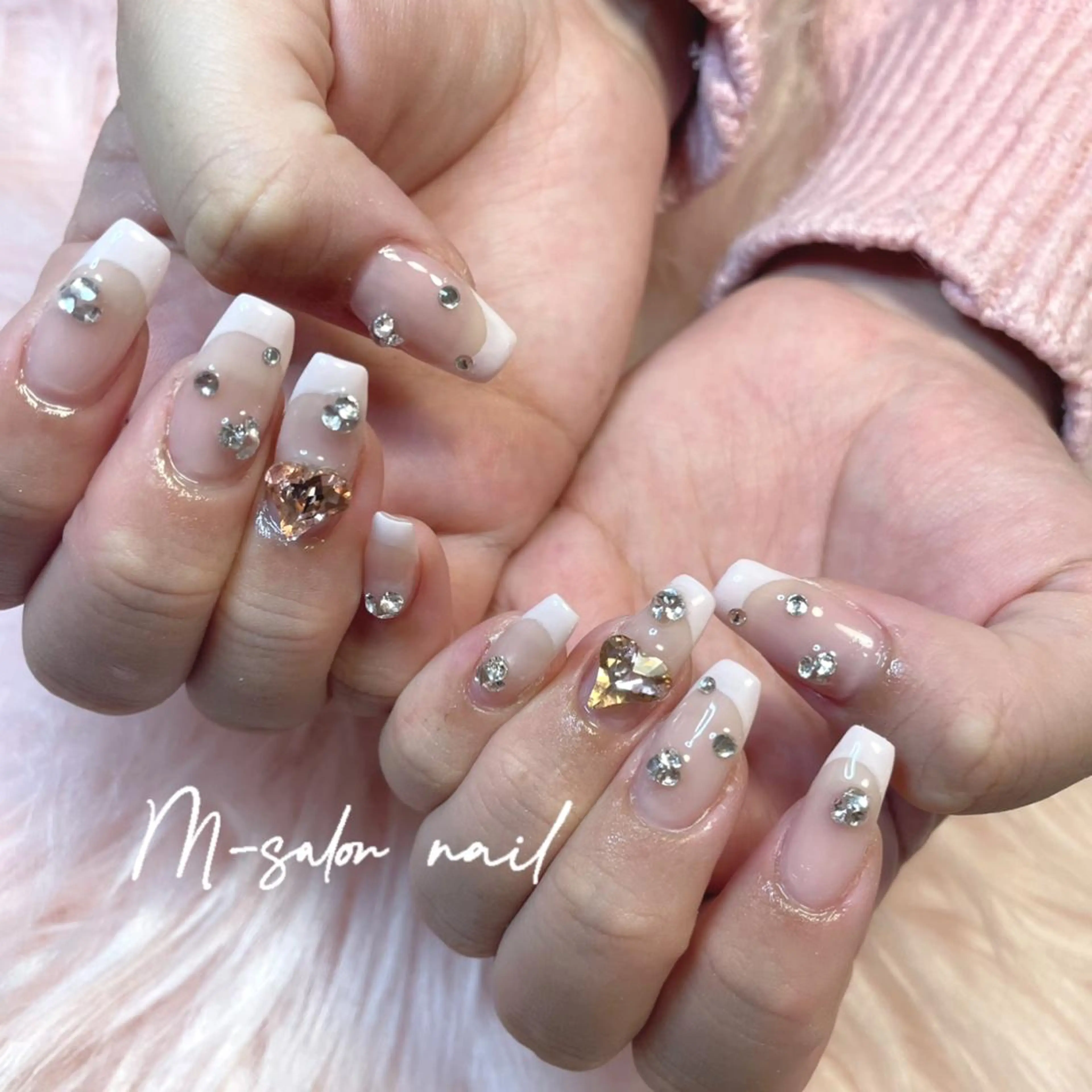 ネイル ハンドネイル 韓国/網紅/パーツ M-salonのネイルデザイン