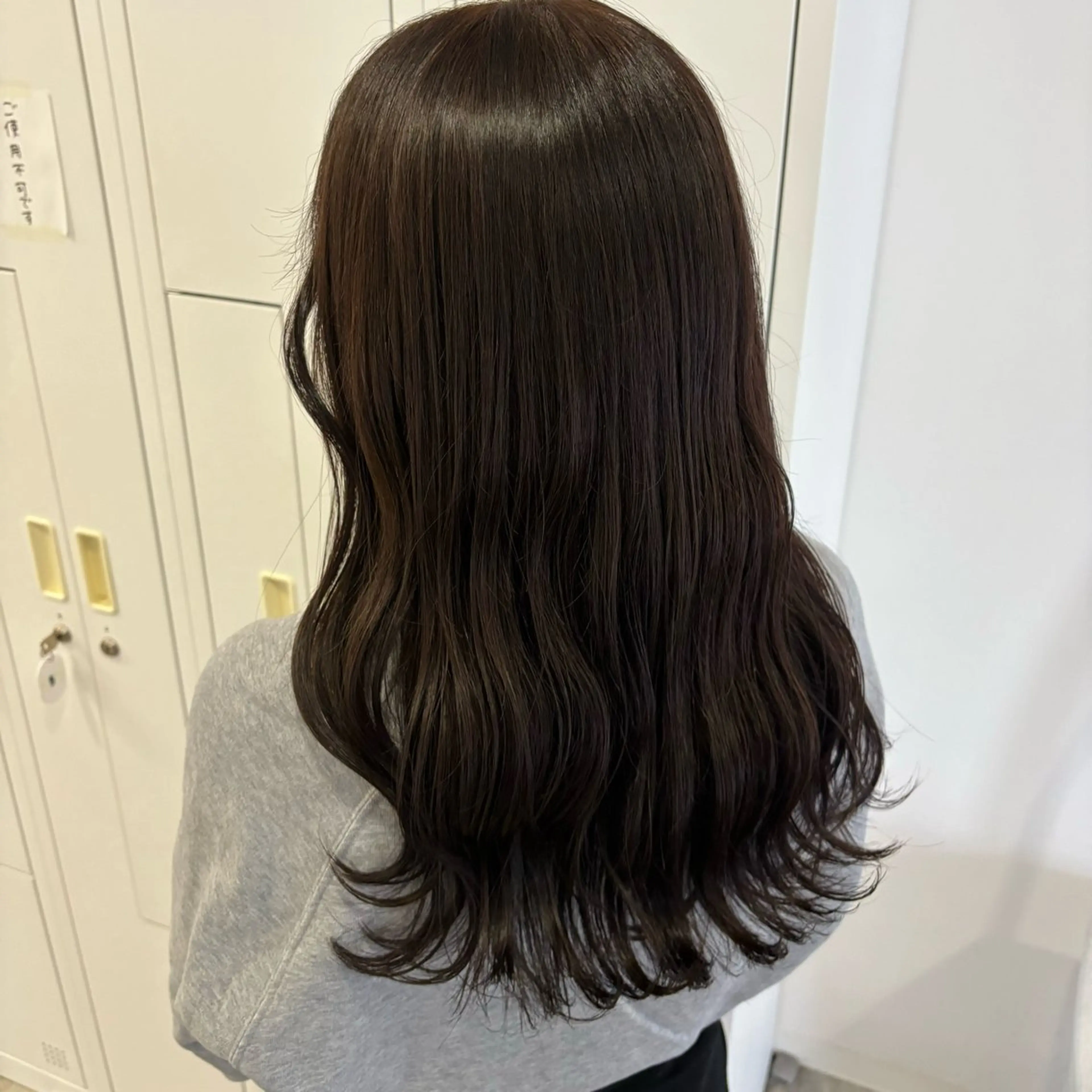 セミロング カラー ブラウンカラー ナチュラルブラウン CHAINON×FeM#所属・名駅/sHiHo/透 明感カラー✨🎀/のヘアスタイル