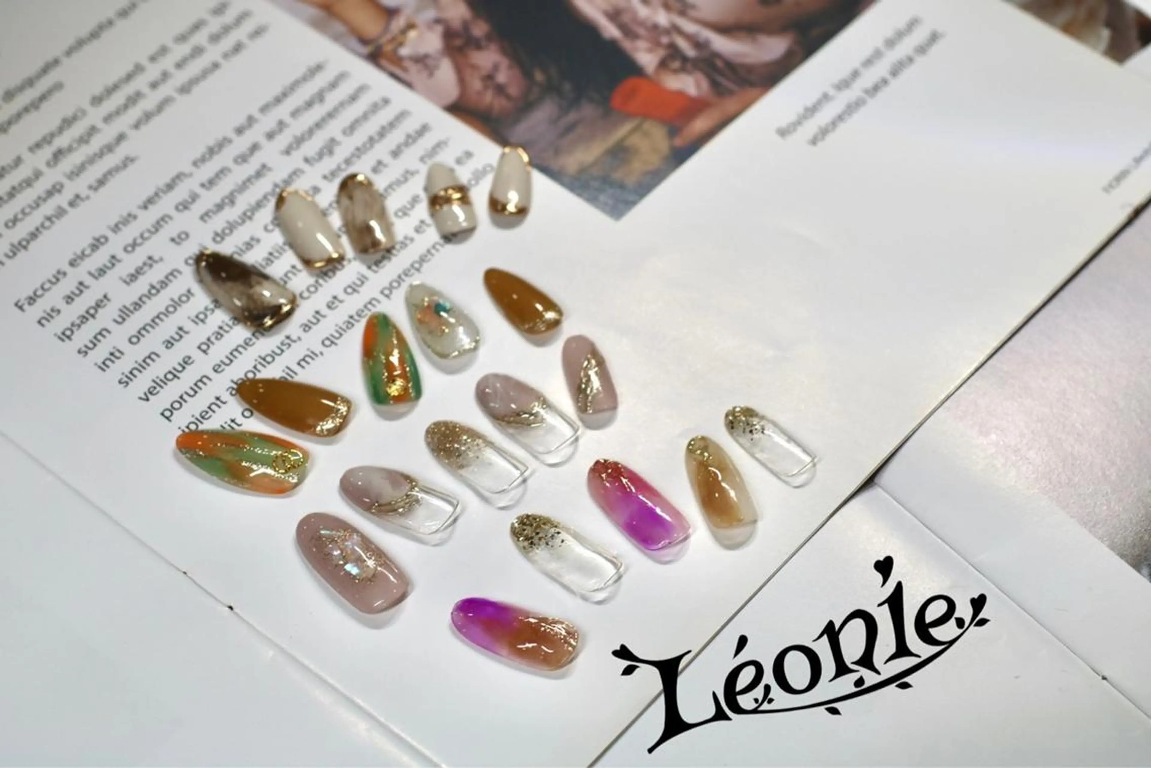 ネイル Leonie misuzu. oのネイルデザイン