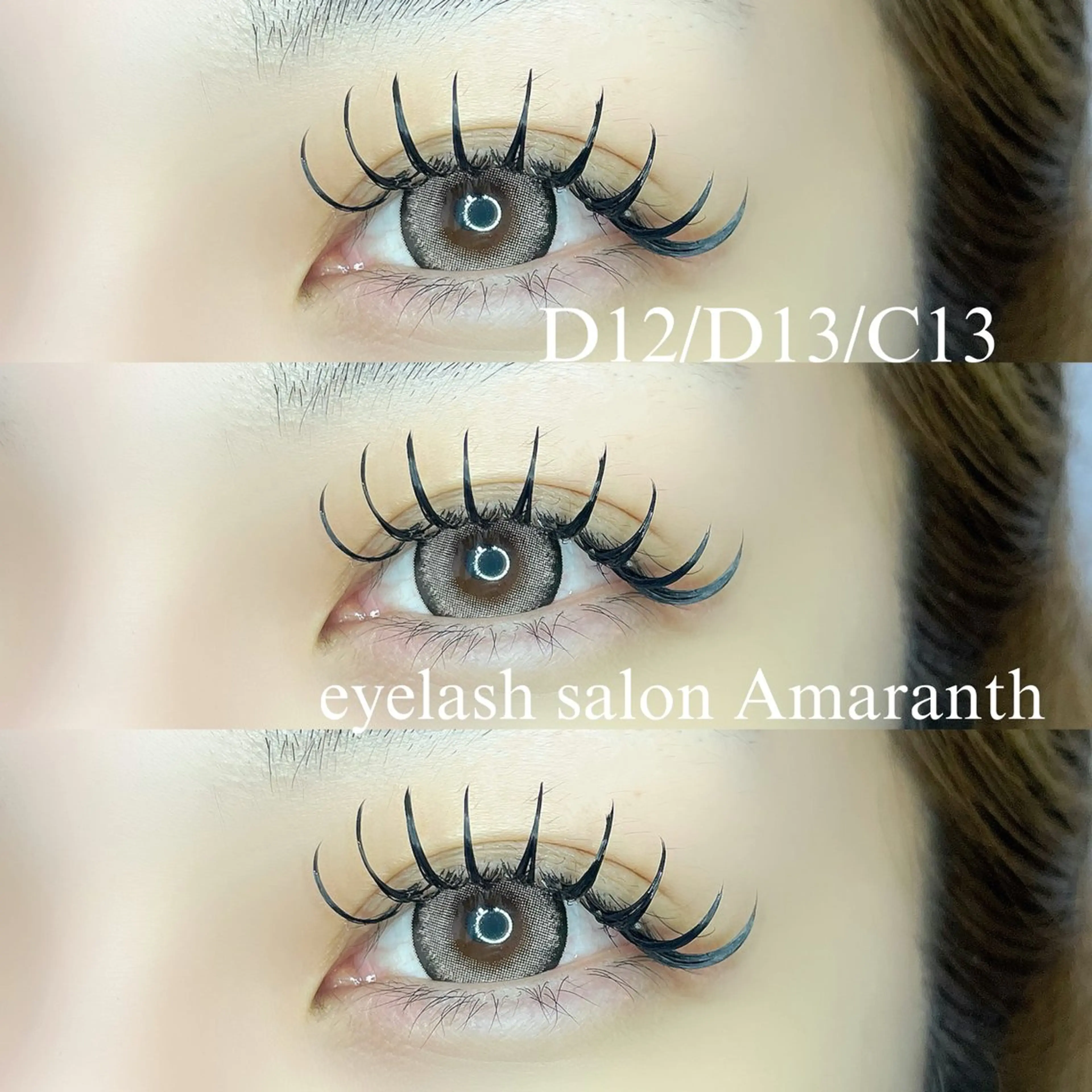 マツエク・マツパ ワンホンマツエク マツエク 【Amaranth】 立川店🌟のマツエク・マツパデザイン