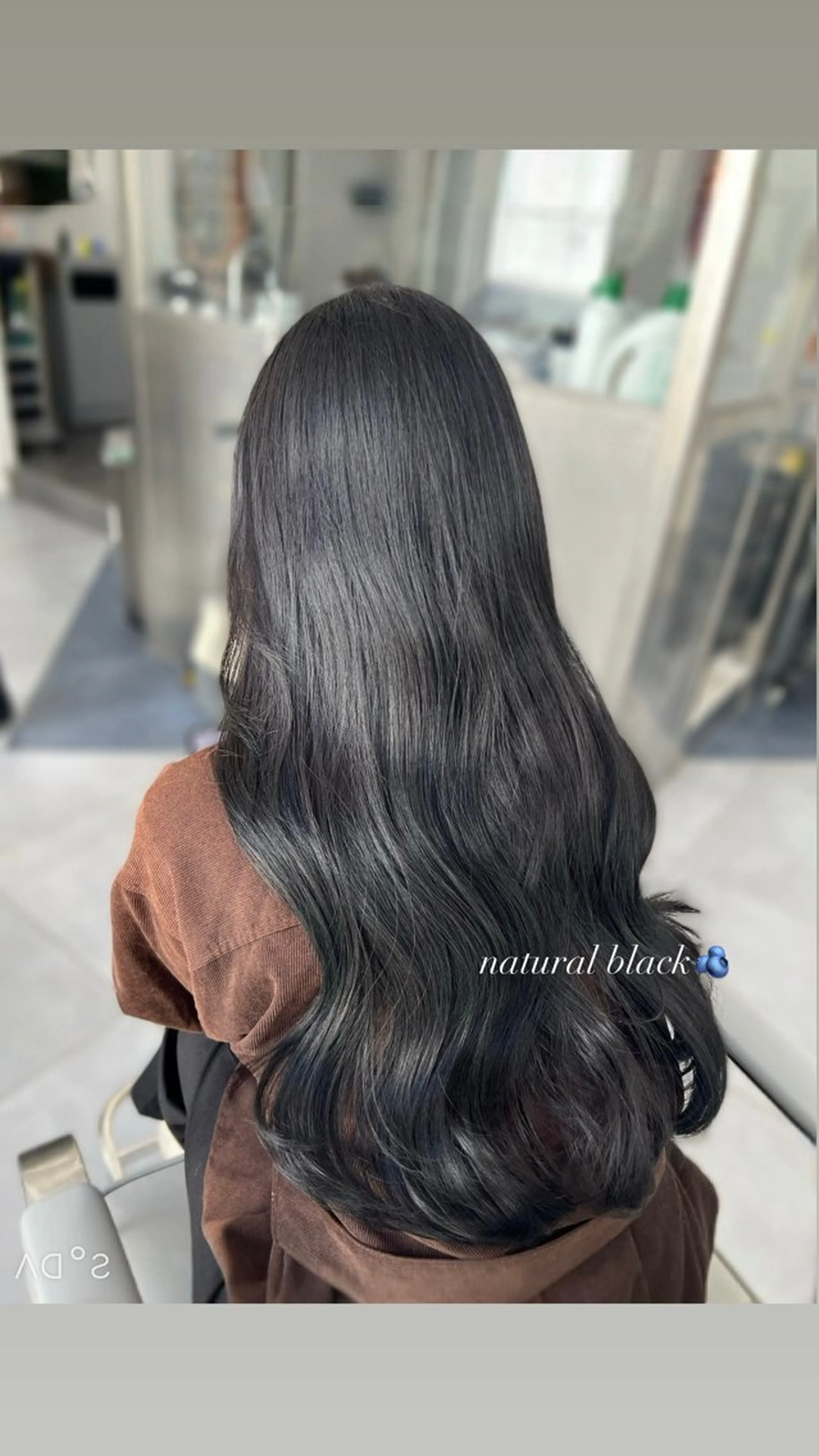 【営業後限定🪄✩】透明感・ナチュラル暗髪カラー‎🖤   就活、校則対応🫧の写真