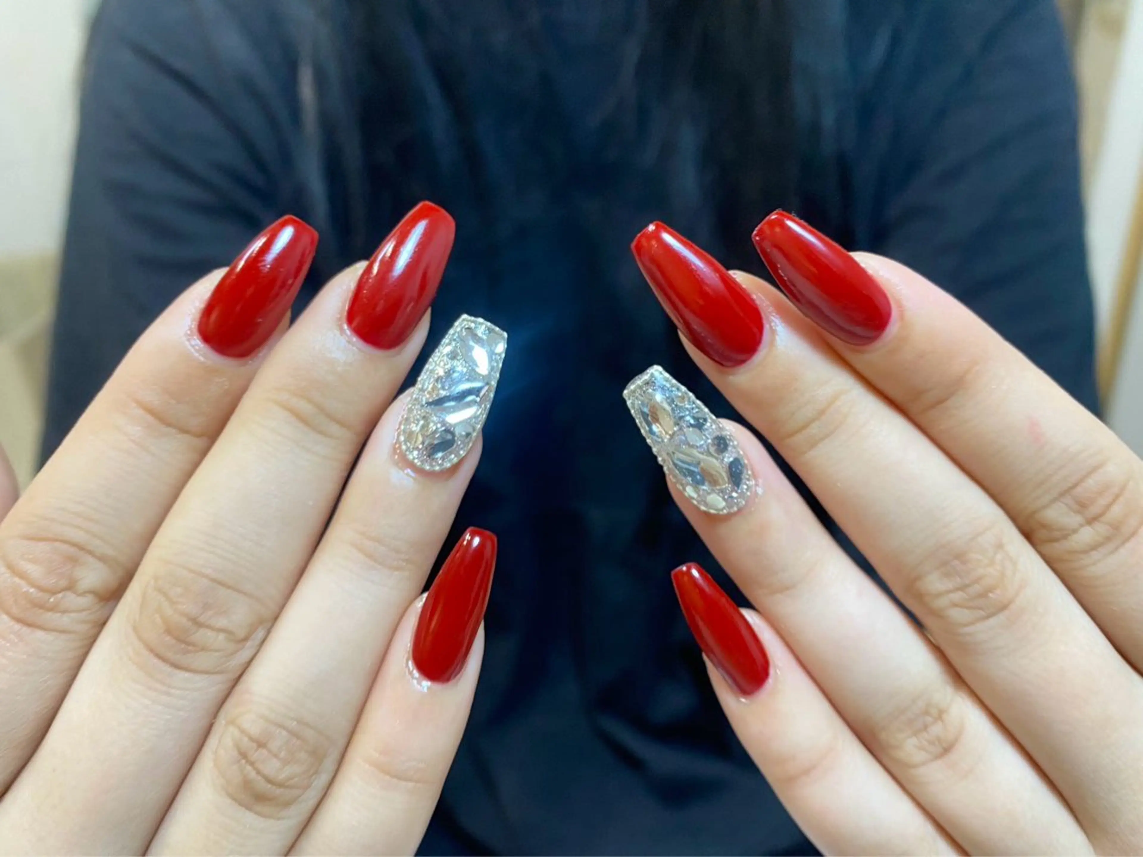 ネイル キラキラネイル ネイルチップ Venus nail チップ長さだし専門店のネイルデザイン