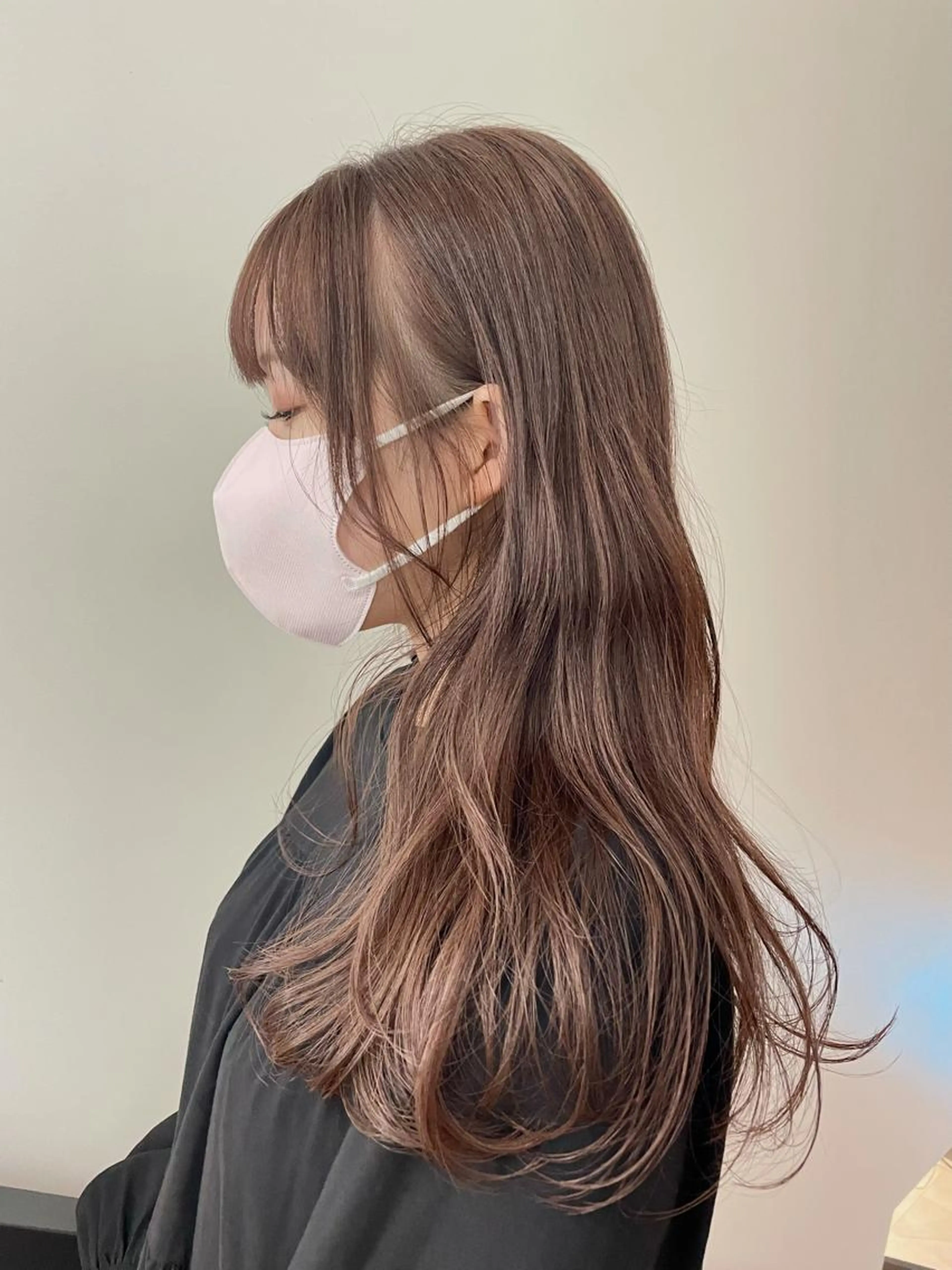 🥣カット+透明感カラー+トリートメントの写真